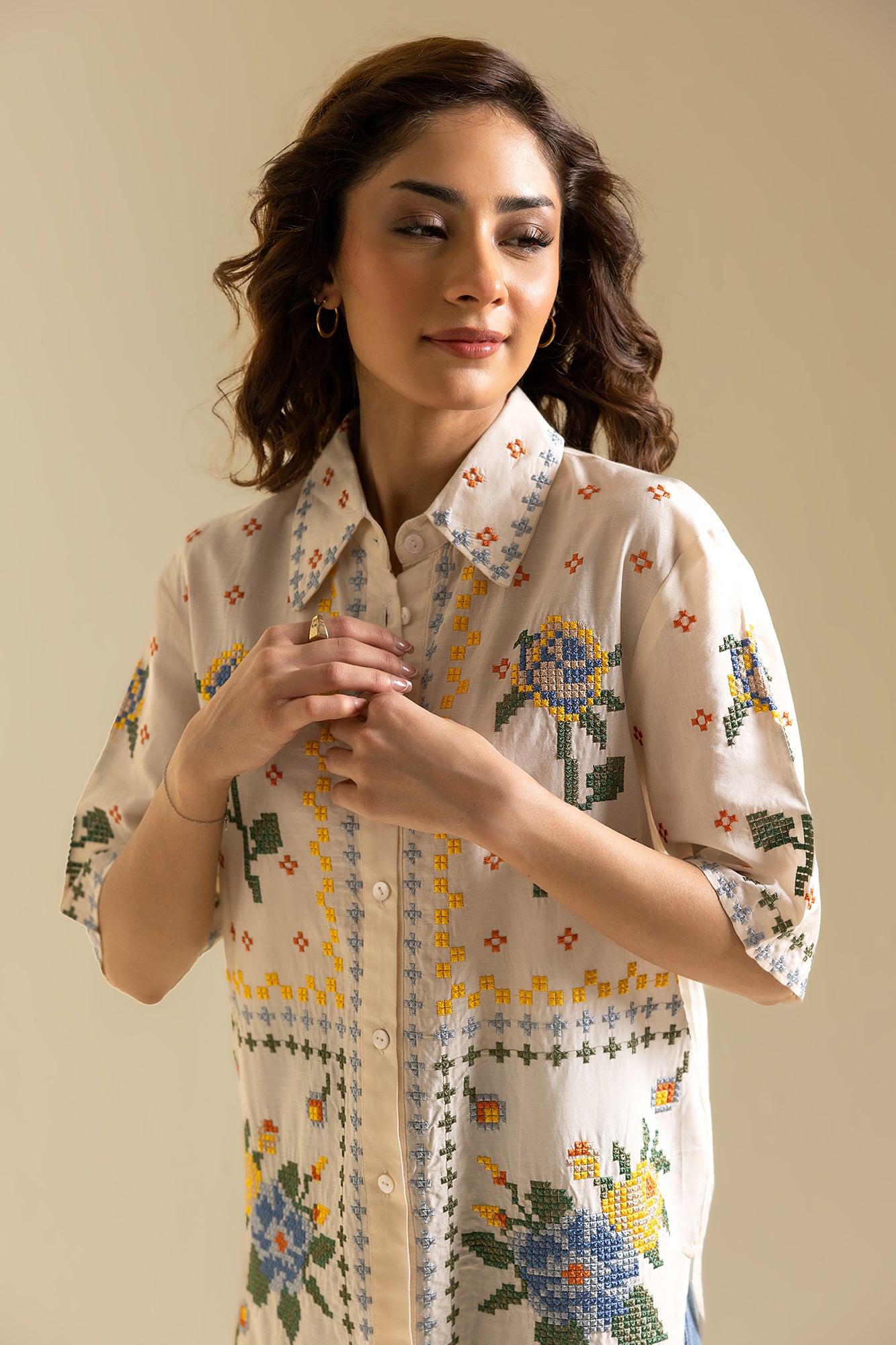 EMBROIDERED KURTI (S2E0479/119/002)