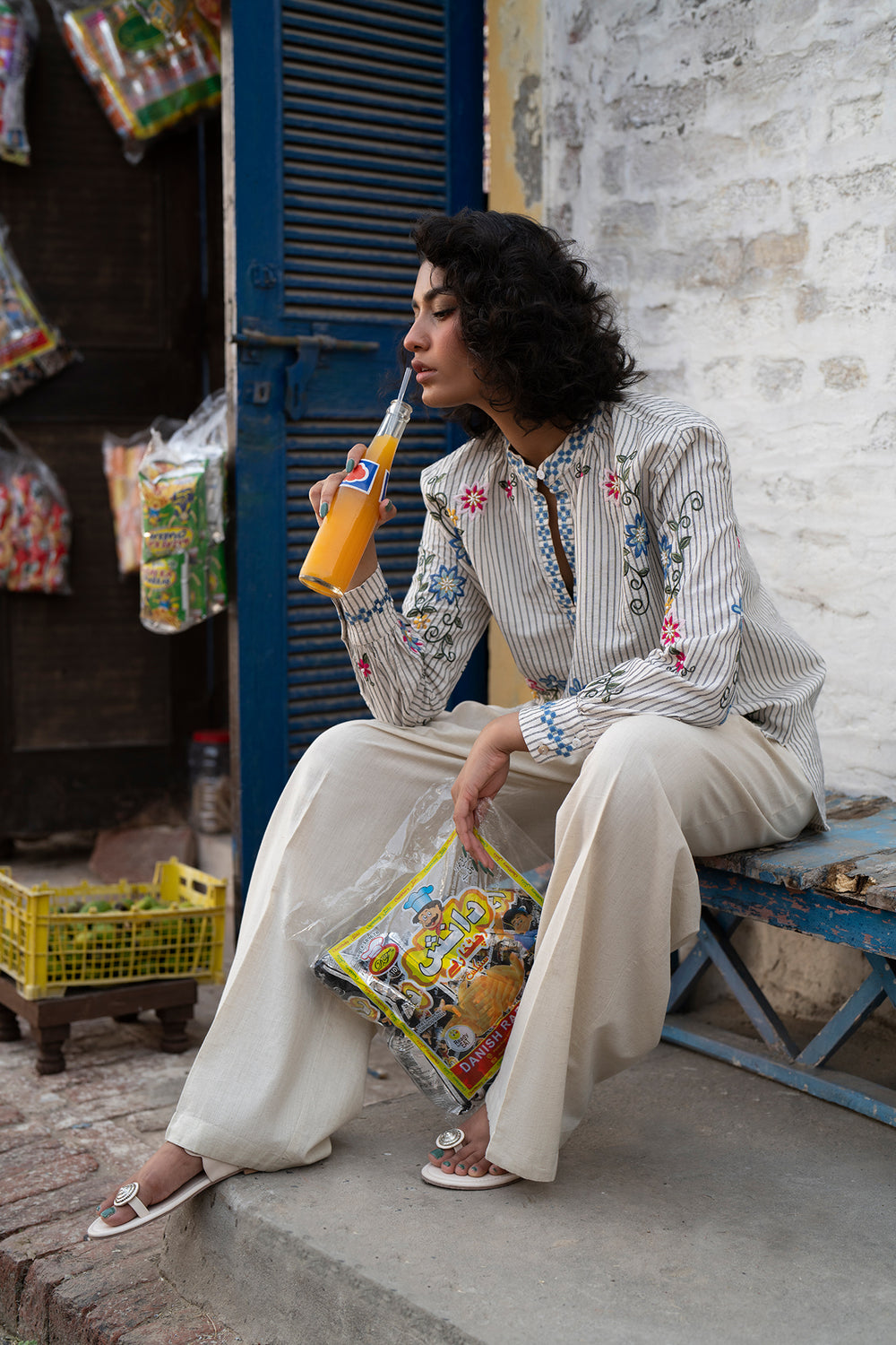 EMBROIDERED KURTI (S2E0494/119/002)