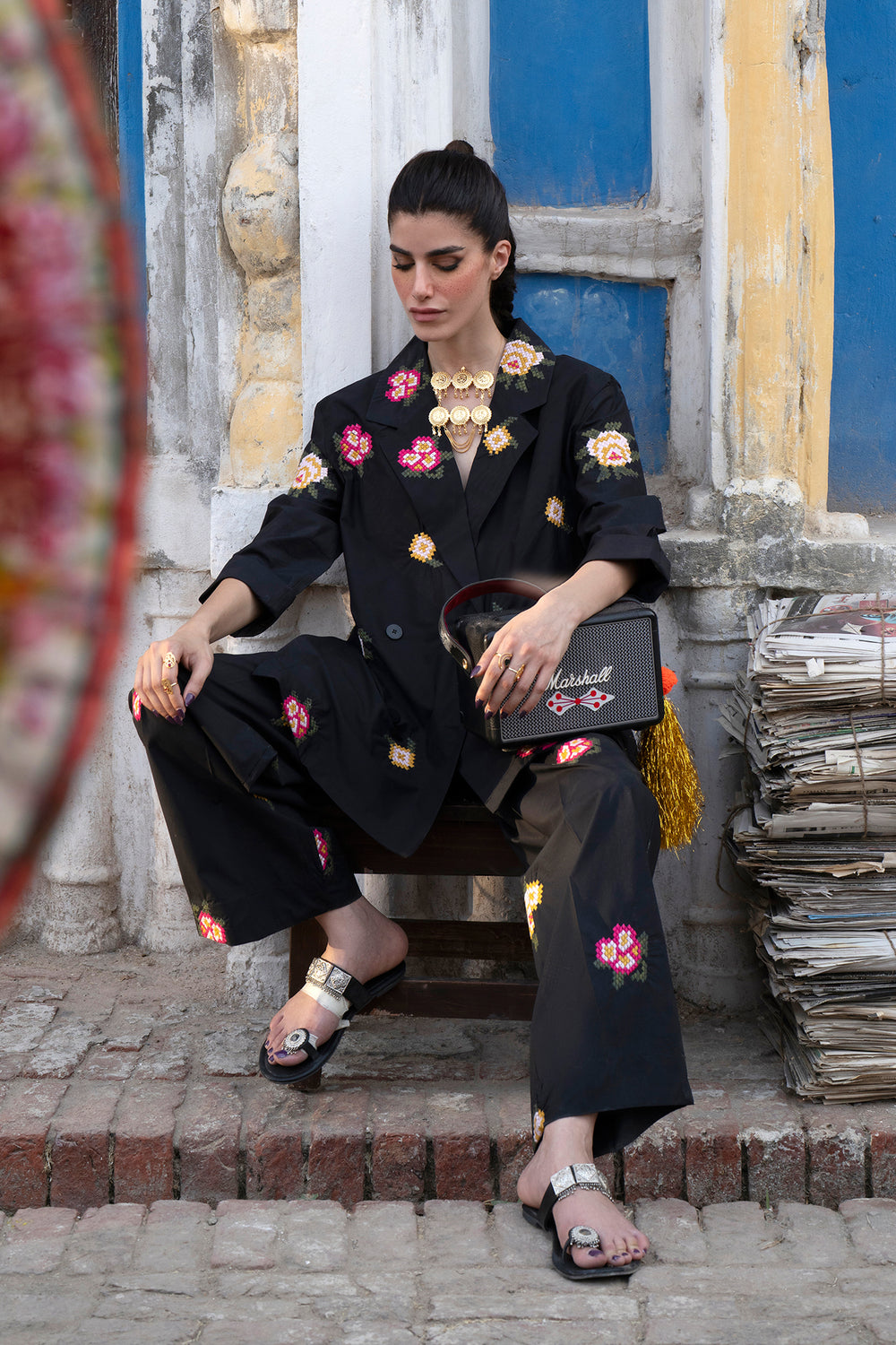 EMBROIDERED SUIT (S2E0499/119/902)