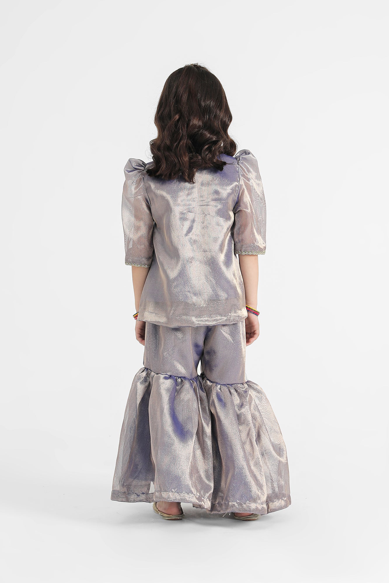 PUFFED SLEEVES SUIT (E0165/404/628 E0165/304/628)