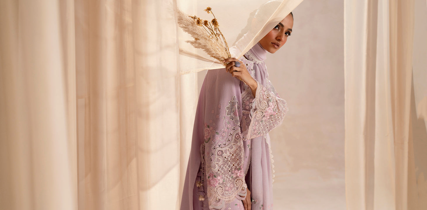 UNSTITCHED ROZANA SS'25 - DROP 02