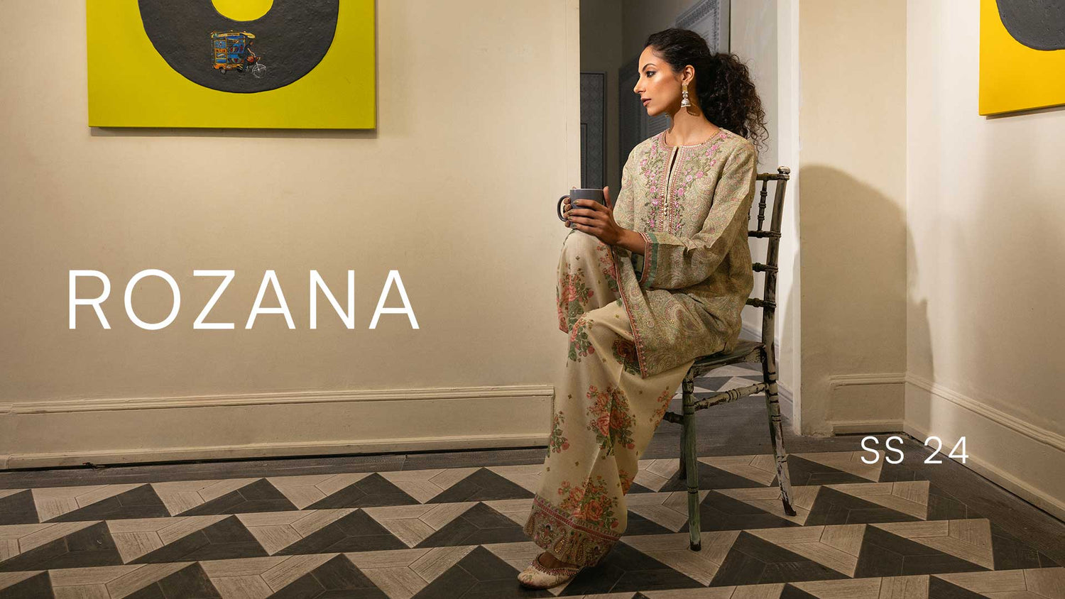 ROZANA SUMMER COLLECTION - SS'24