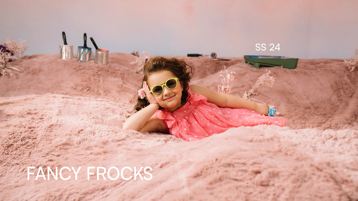 KIDS FANCY FROCKS COLLECTION - SS'24