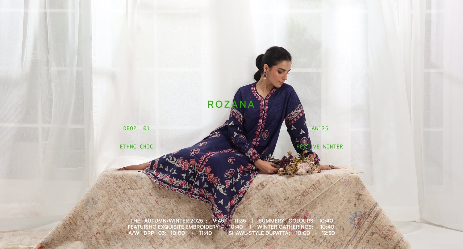 ROZANA COLLECTION A/W'25 - DROP 01