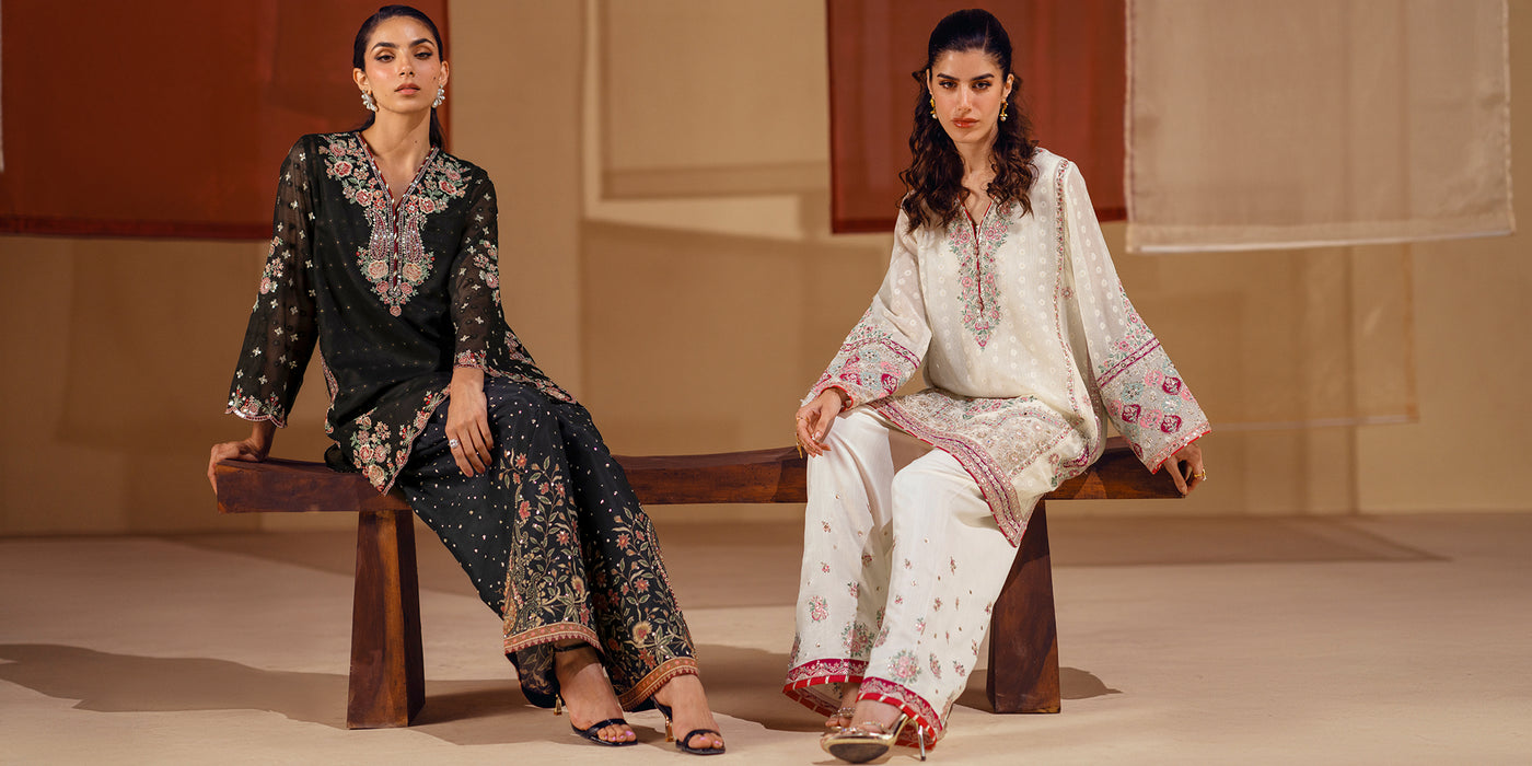 EMBROIDERED SUIT (E0832/104/902)