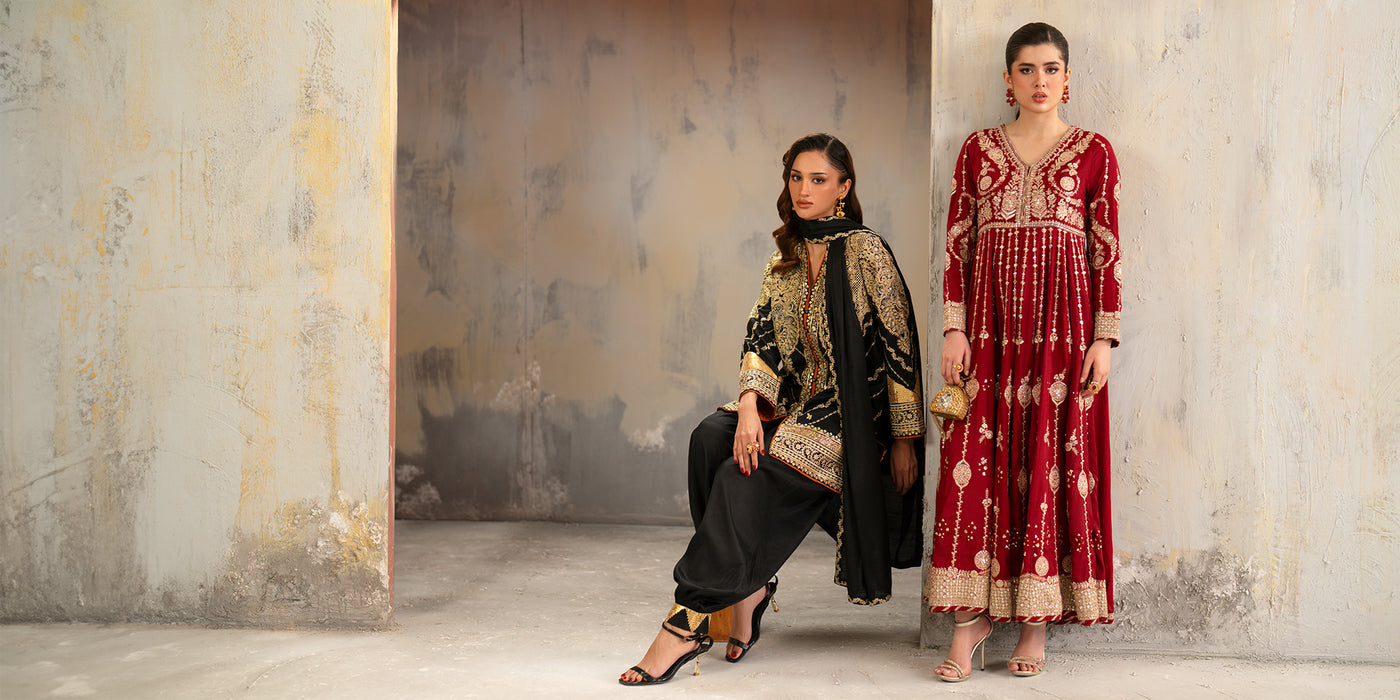 EMBROIDERED SUIT (E1050/104/902)