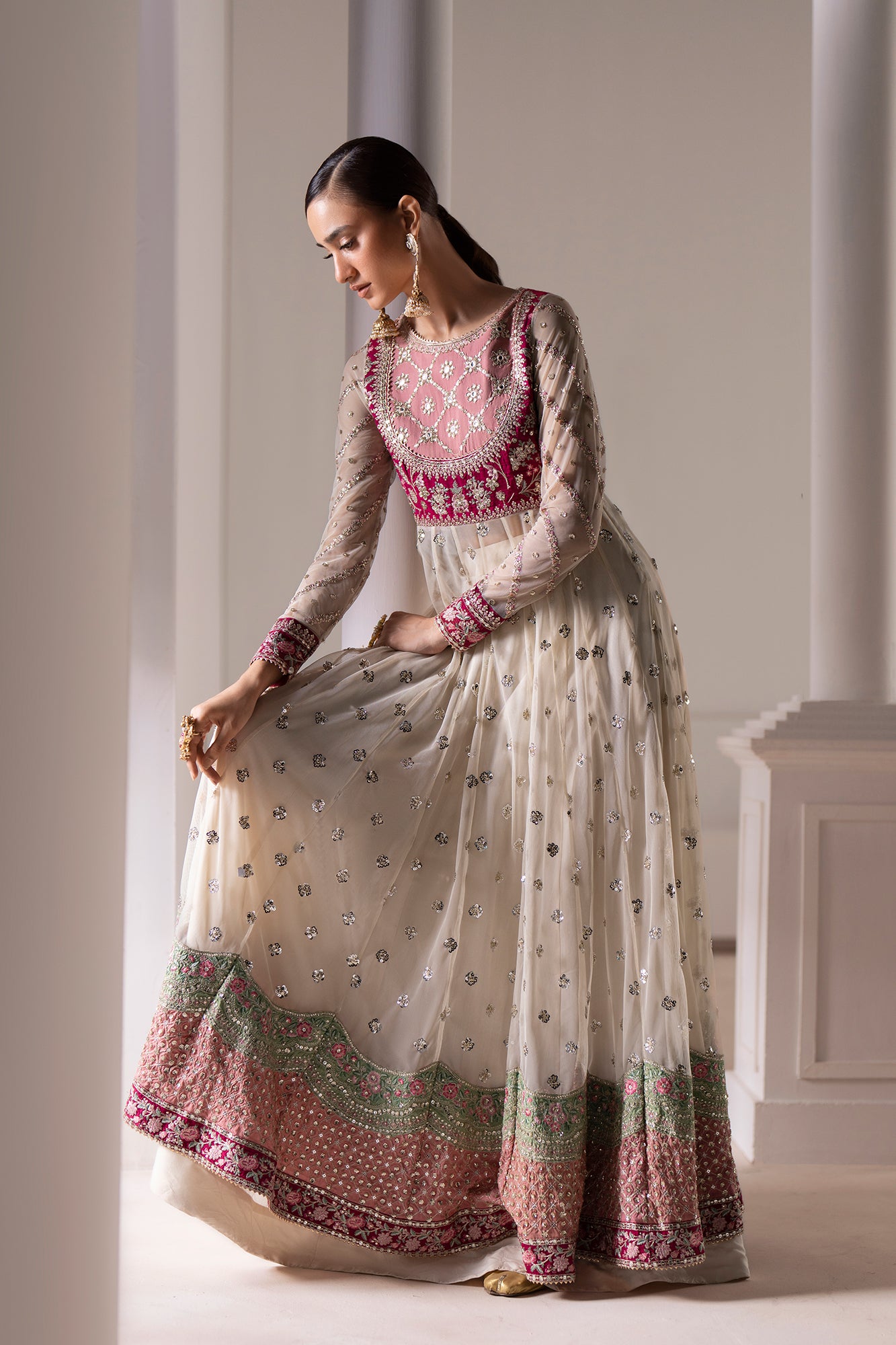 EMBROIDERED SUIT (E0839/104/006)