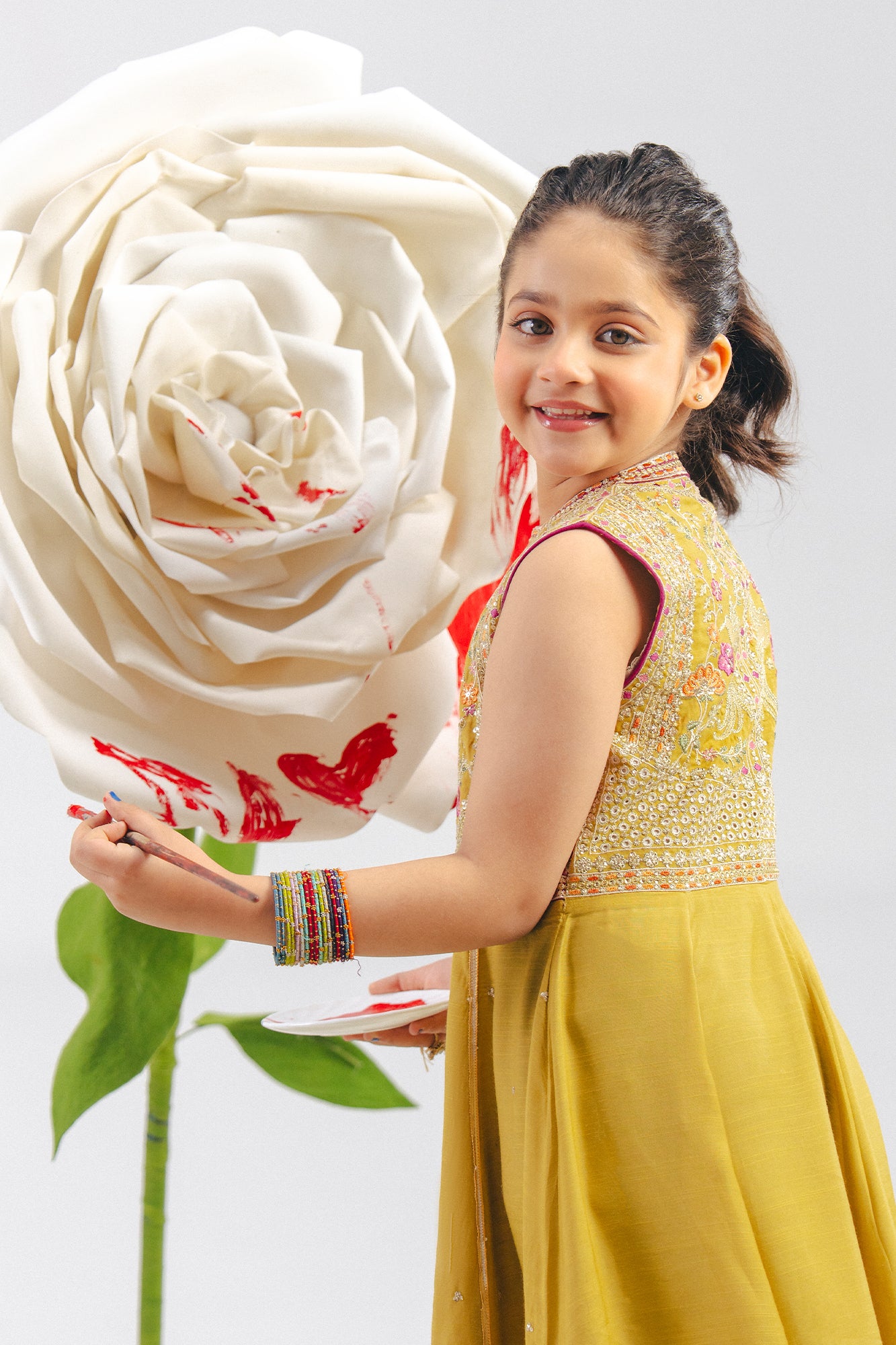 EMBROIDERED DRESS (E0300/415/108 E0300/315/108)