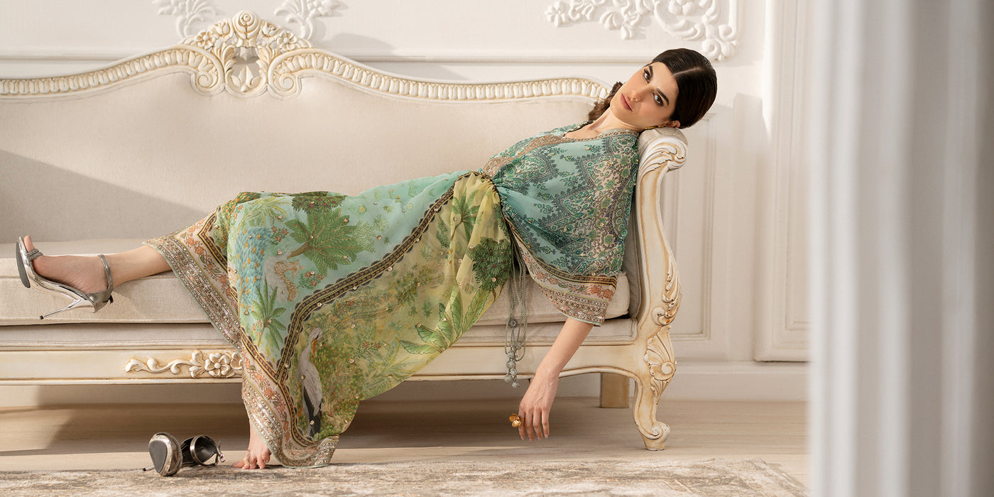 EMBROIDERED KAFTAN (E0739/104/718)