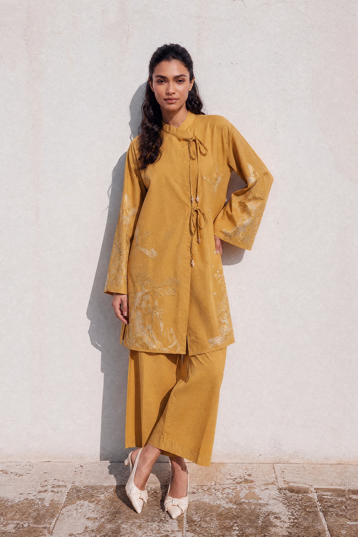 EMBROIDERED SUIT (E9499-102-104)