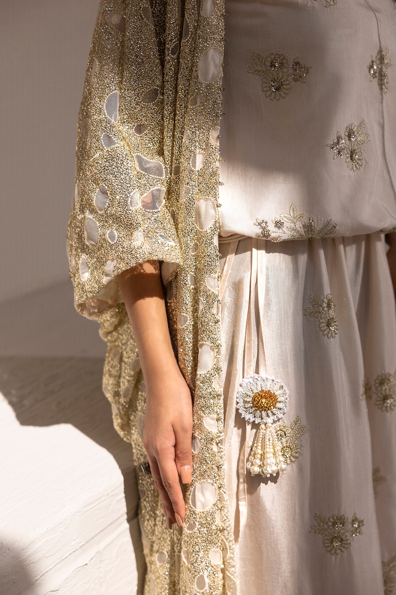EMBROIDERED GOWN (E0009/107/002)