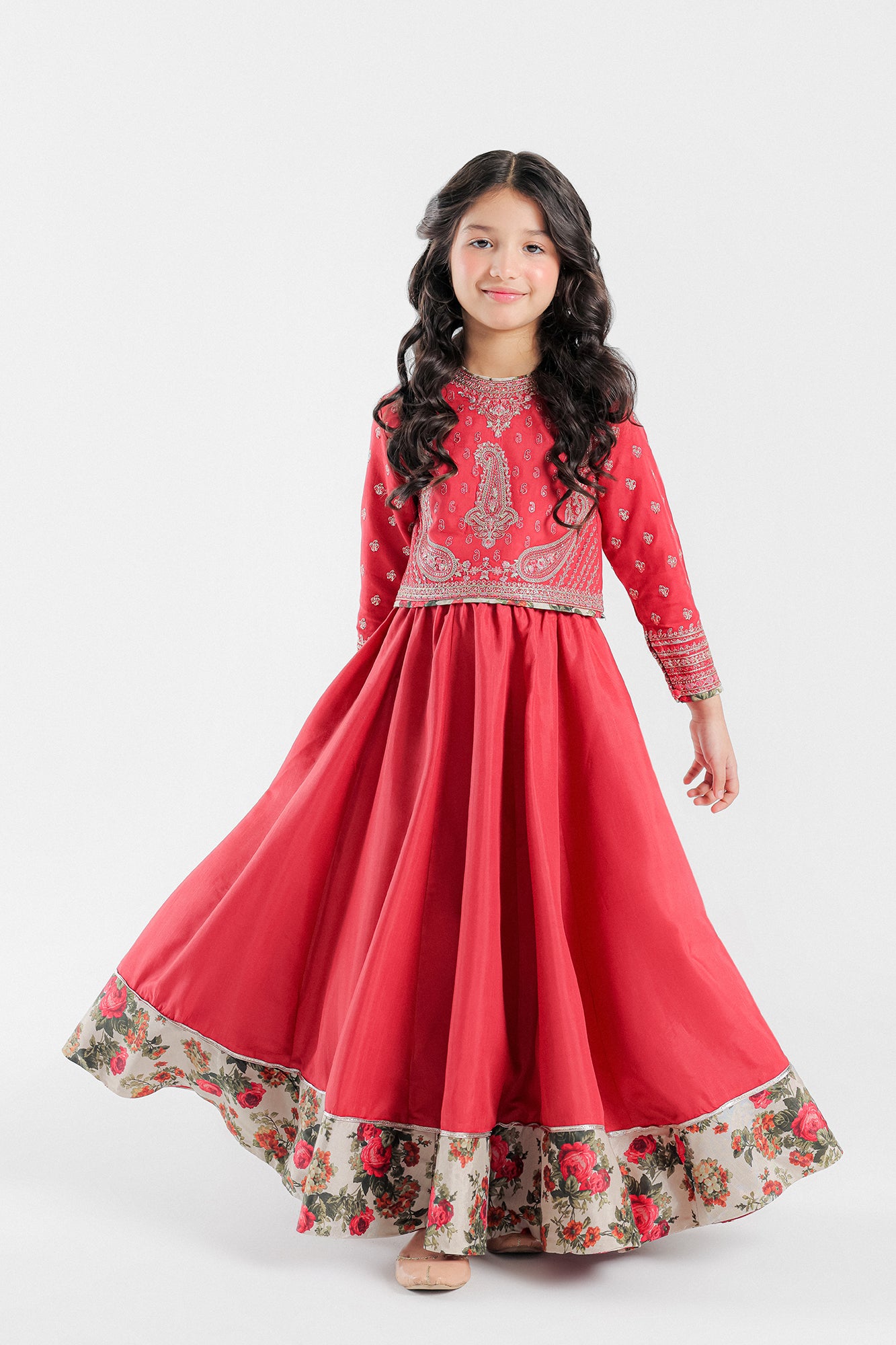 Traditional Indian Ethnic Kids Wear Lehenga Choli Frock in Kanchivaram Pure  Cotton With Zari Border Summer Dress for Girl Kids. Kids Gifts - Etsy