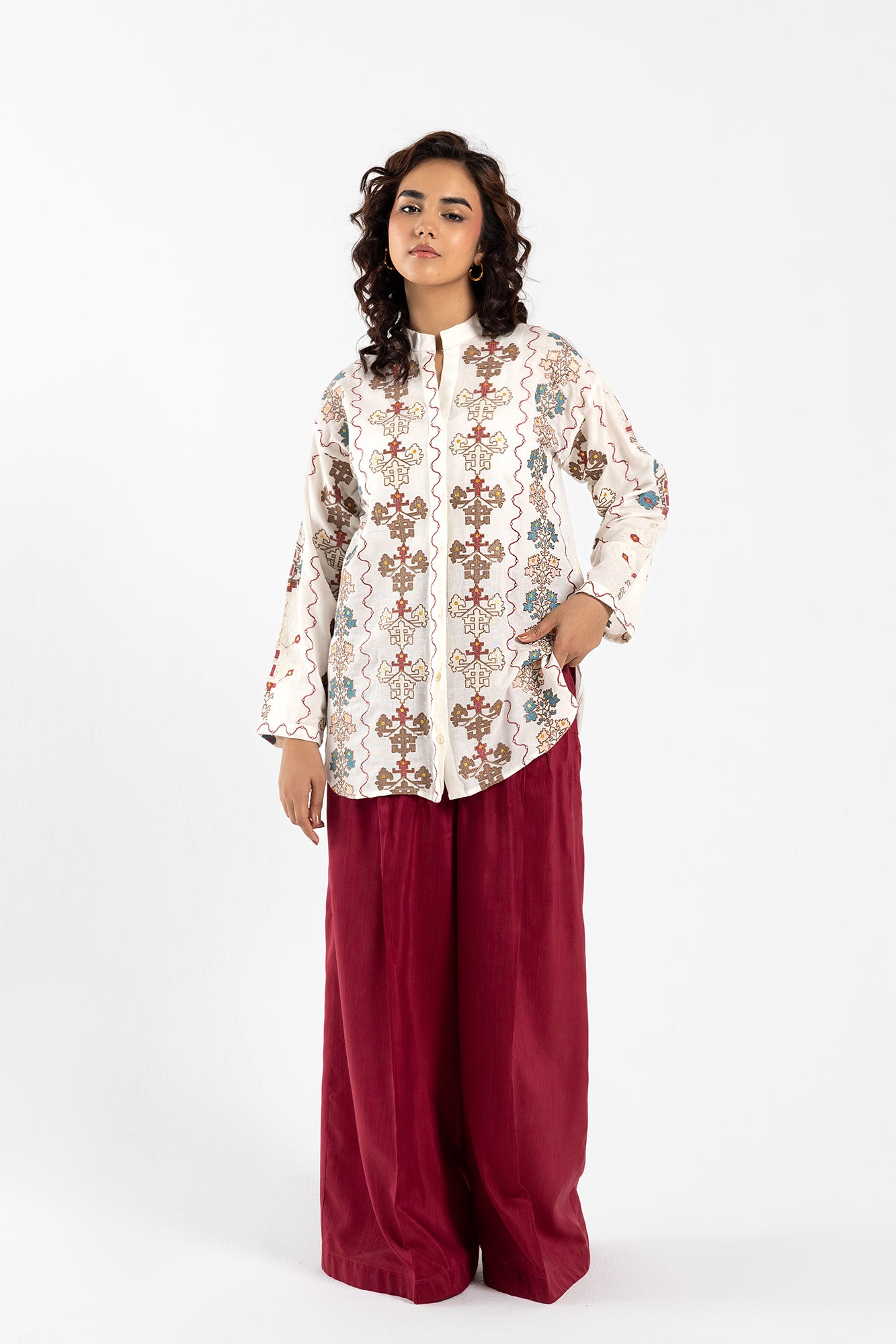 EMBROIDERED KURTI (E0173/119/001)