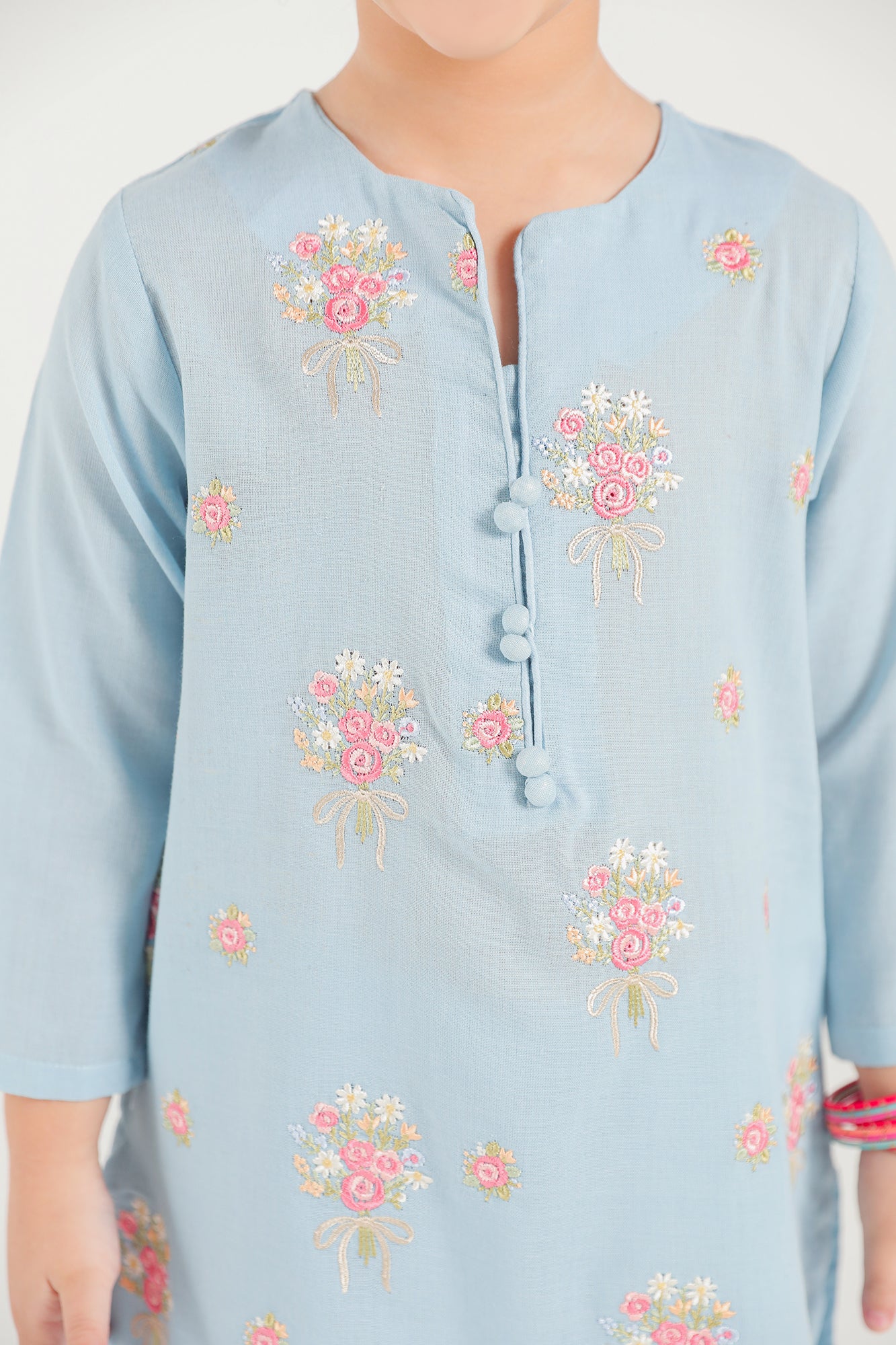 EMBROIDERED SUIT (E0175/402/610 E0175/302/610)