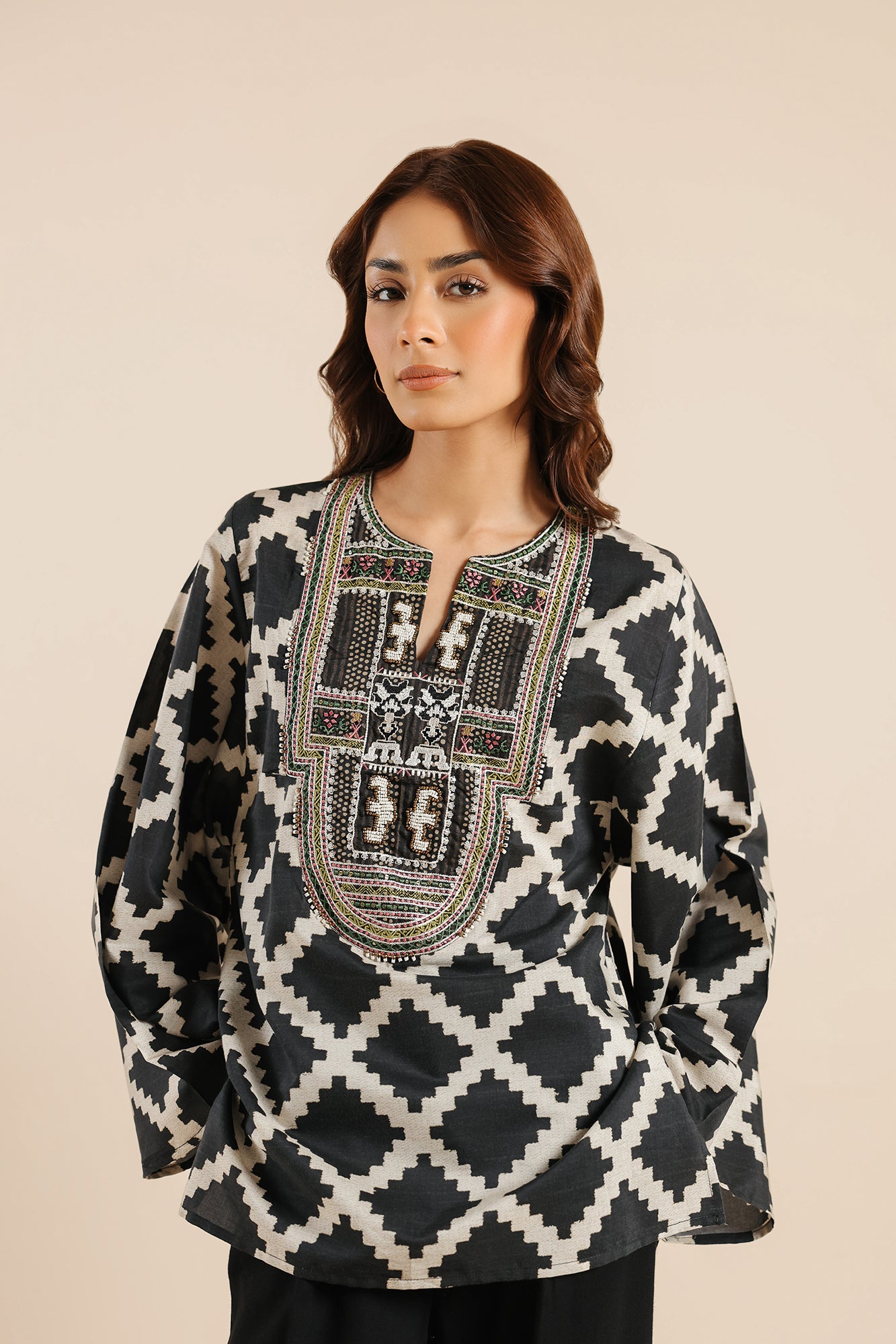 EMBROIDERED KURTI (E0214/119/901)