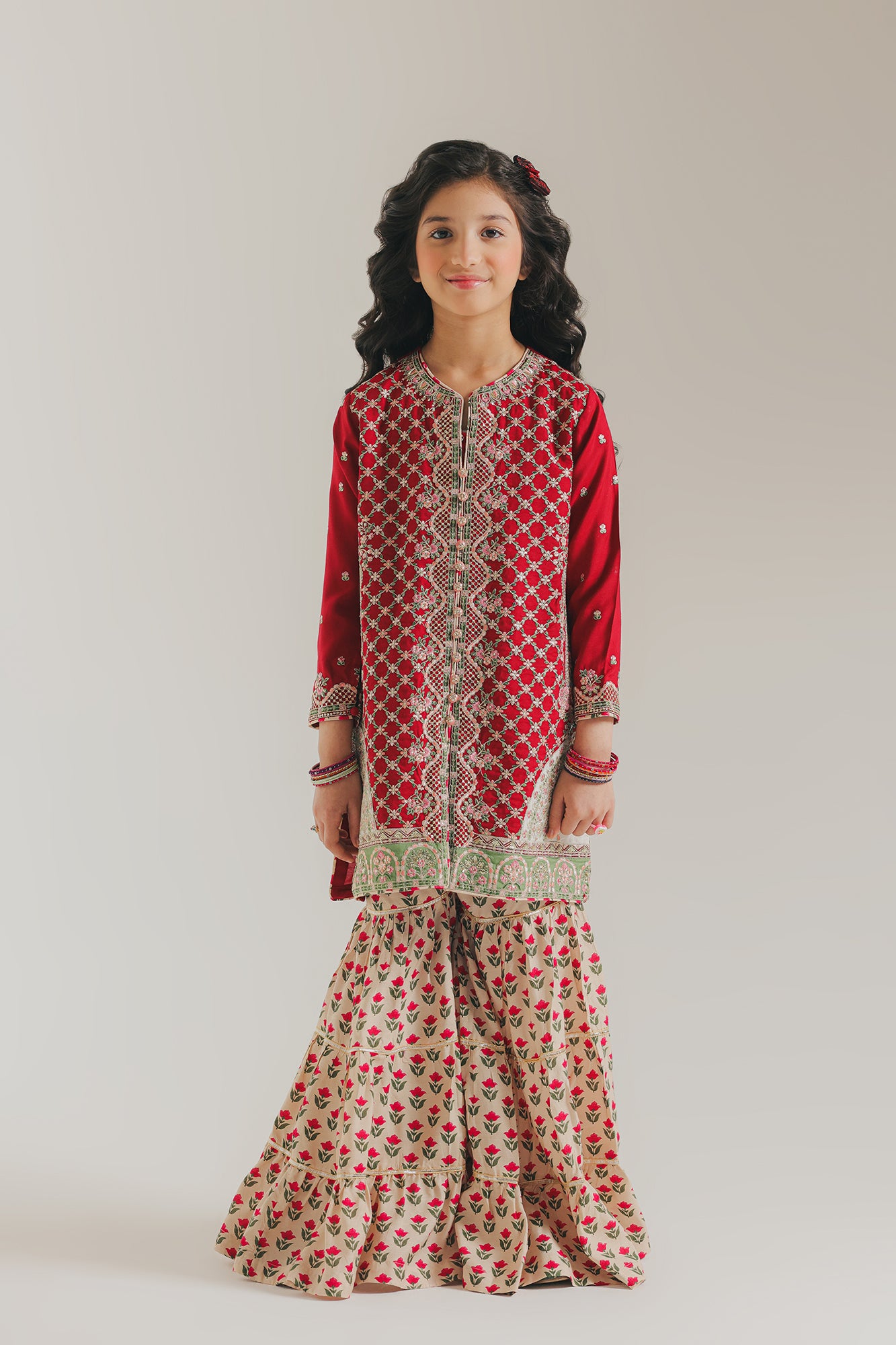 EMBROIDERED SUIT (E0253/415/301 E0253/315/301)