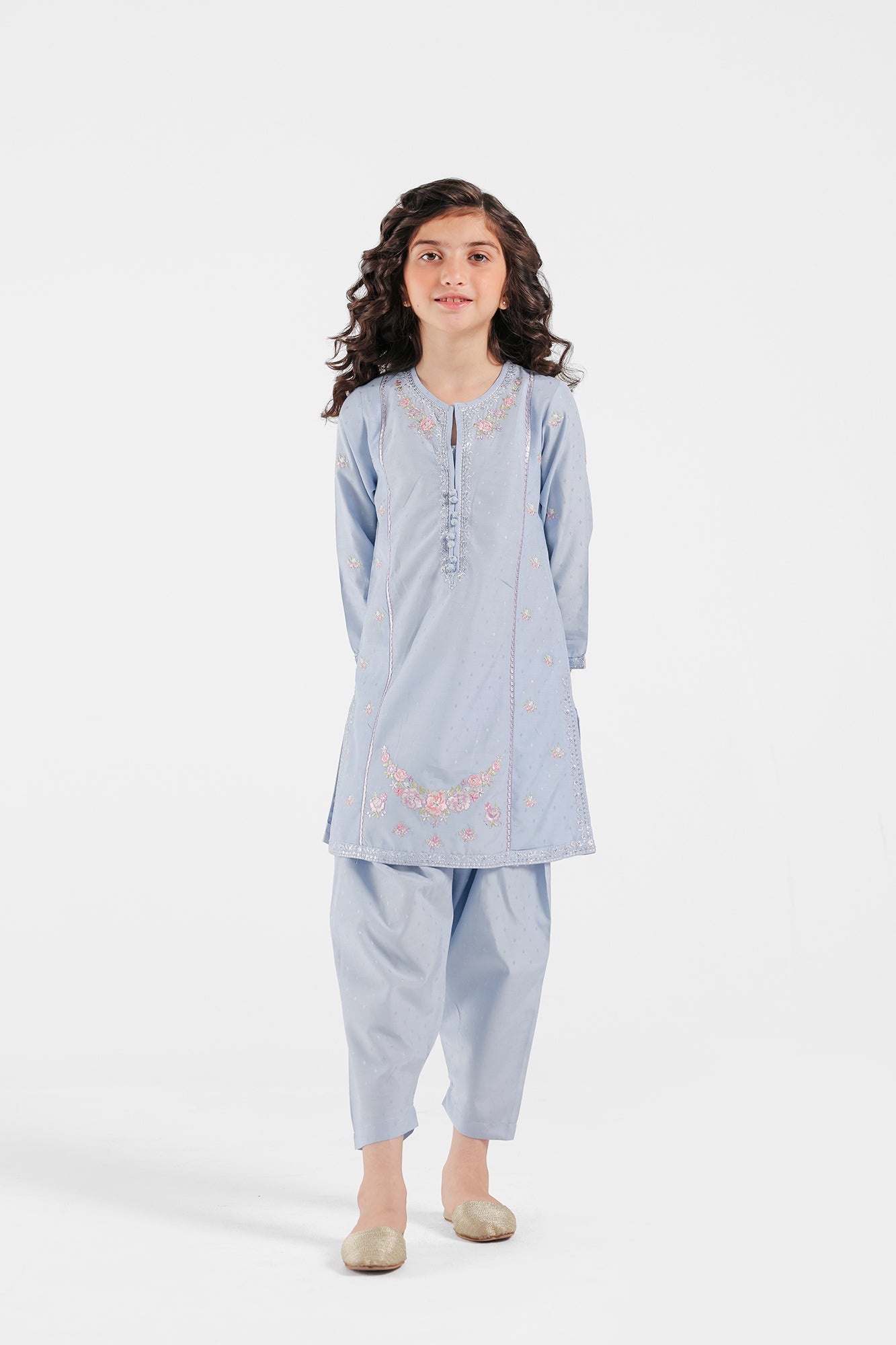 EMBROIDERED SUIT (E0312/404/630 E0312/304/630)