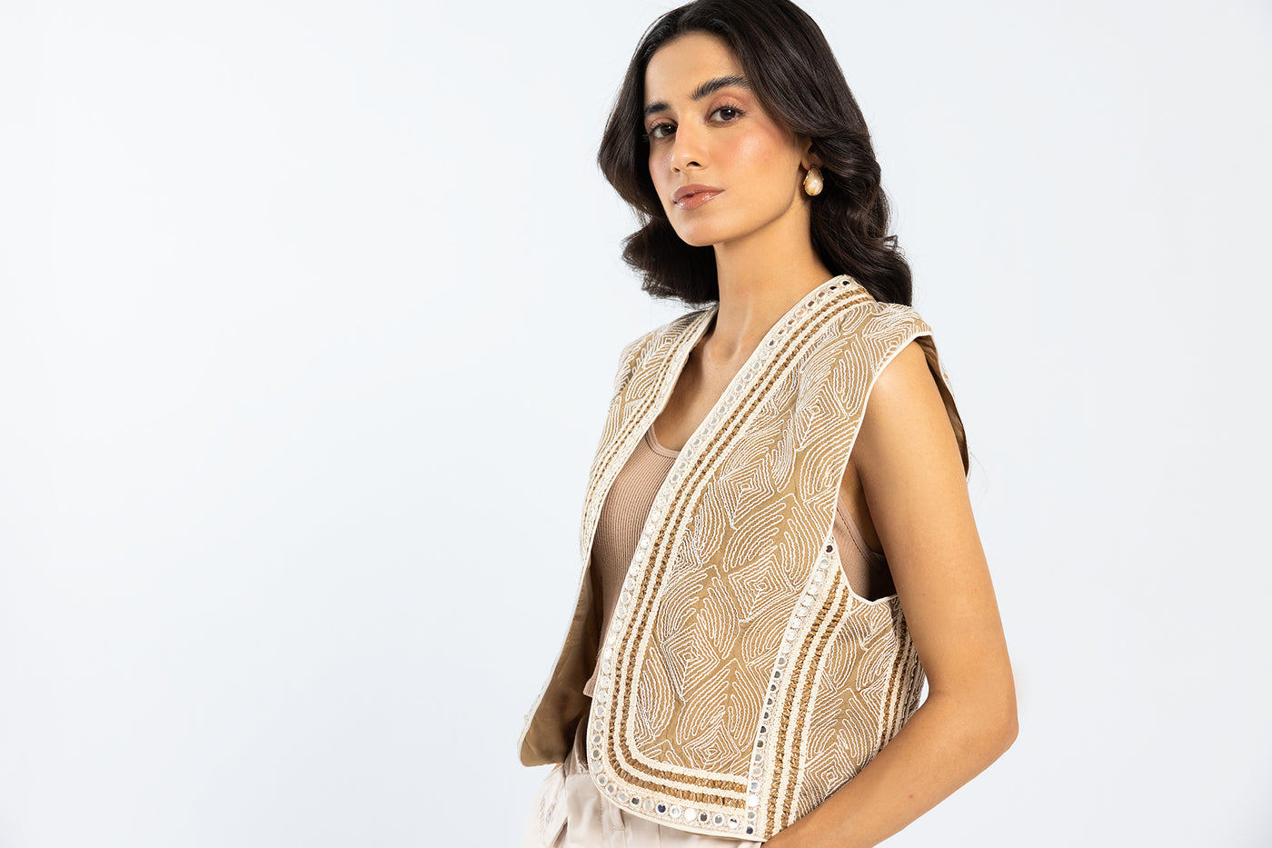 EMBROIDERED TOP (E0435/101/113)