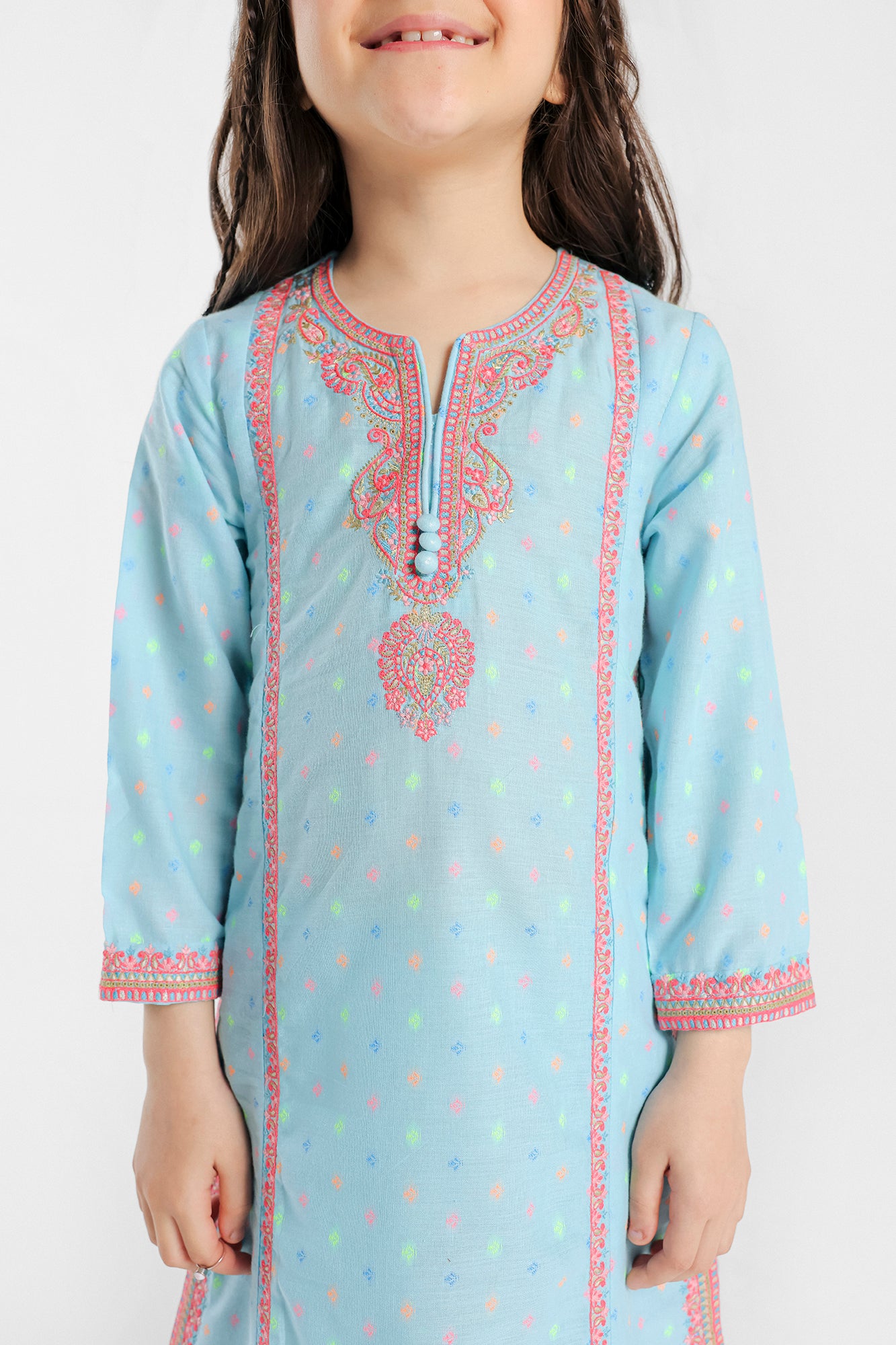 EMBROIDERED SUIT (E0475/402/613 E0475/302/613)