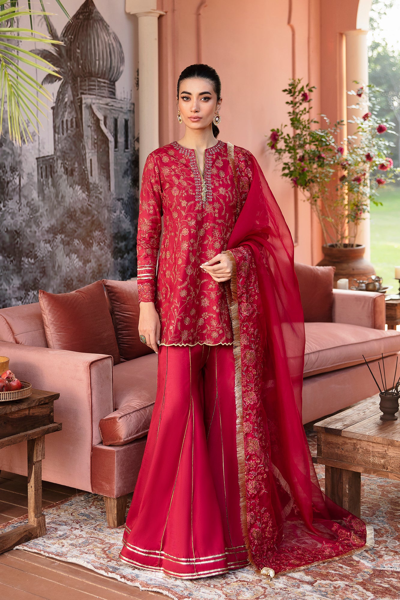 EMBROIDERED SUIT (E0482/105/308)