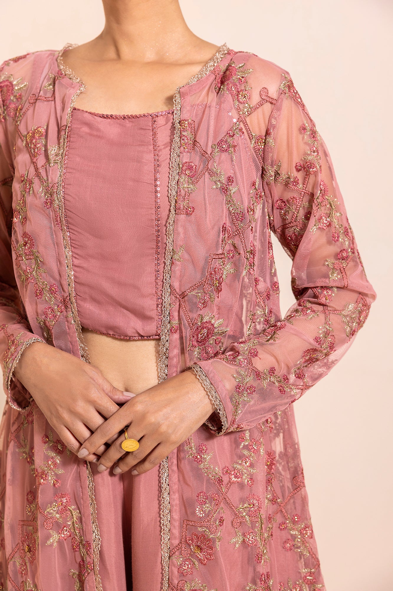 EMBROIDERED SUIT (E0493/105/314)