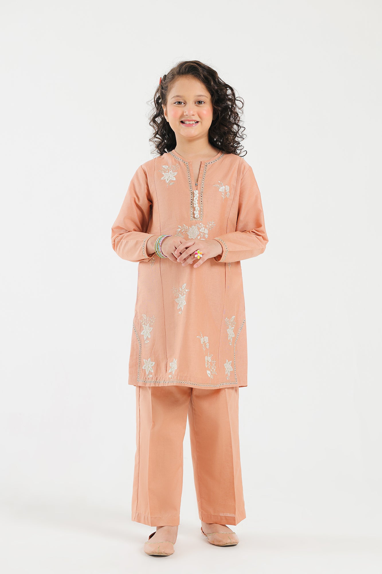 EMBROIDERED SUIT (E0497/402/324 E0497/302/324)