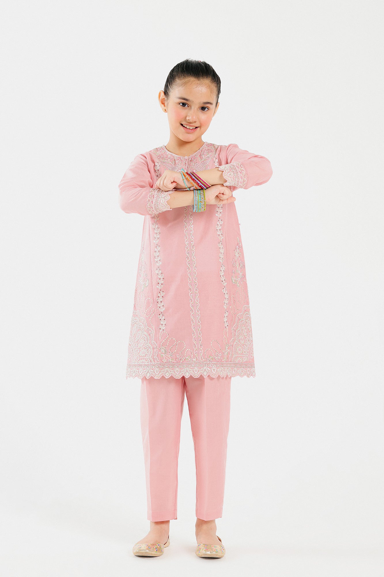 EMBROIDERED SUIT (E0501/404/327 E0501/304/327)