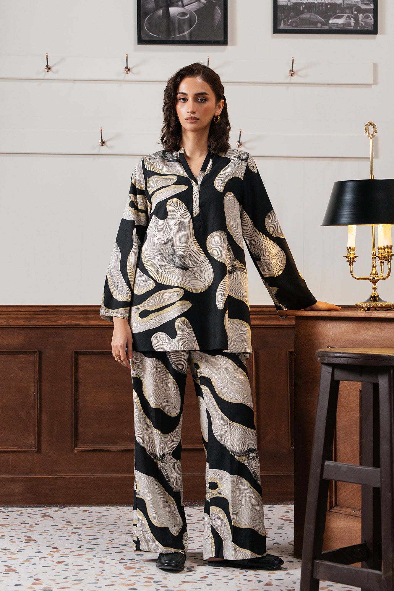PRINTED SUIT (E0509/106/901)