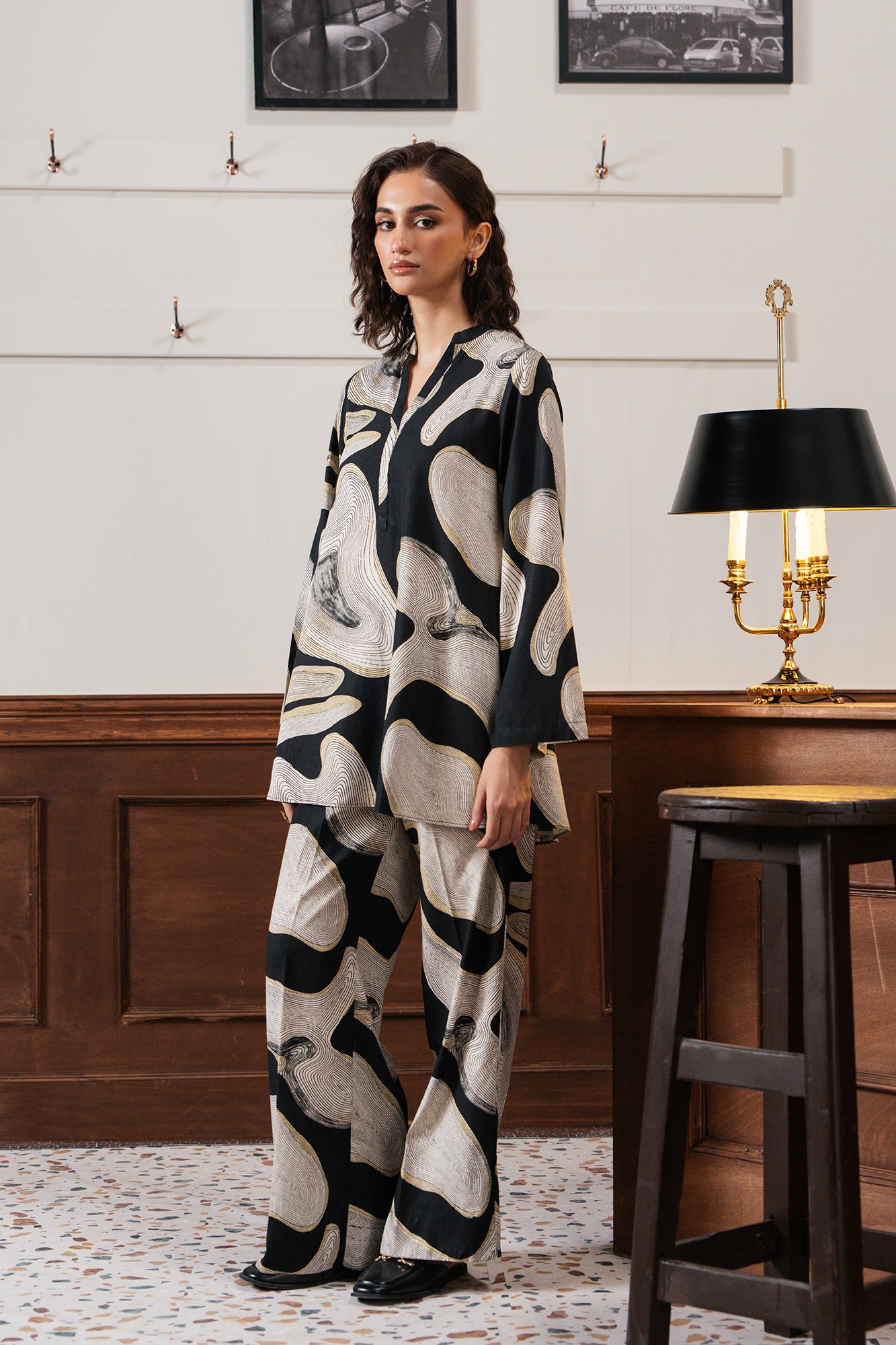 PRINTED SUIT (E0509/106/901)