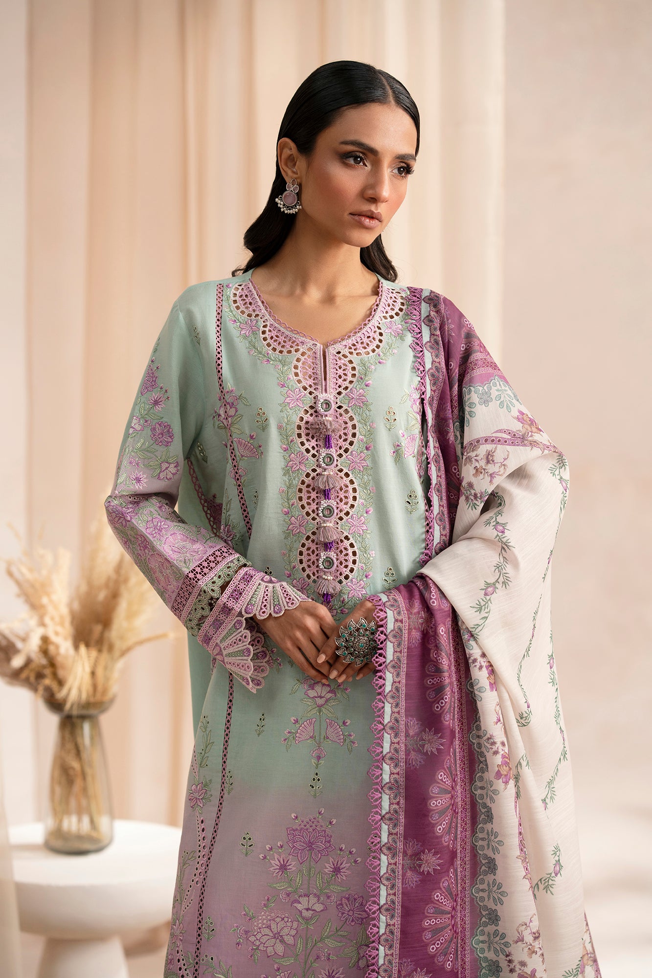 EMBROIDERED SUIT (E0525/203/512)