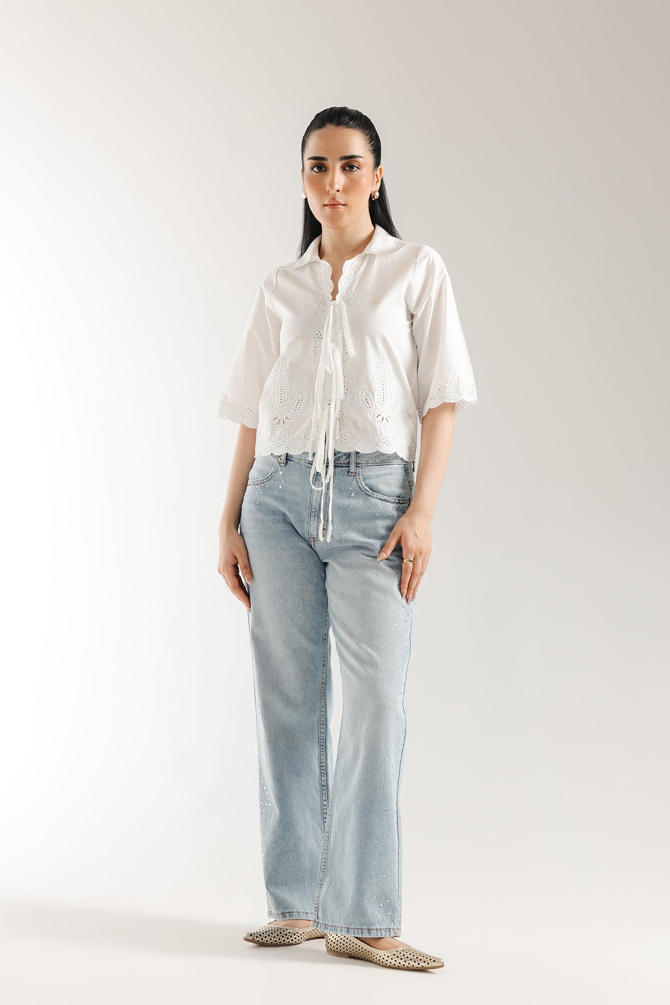 EMBROIDERED SHIRT (E0551/101/001)
