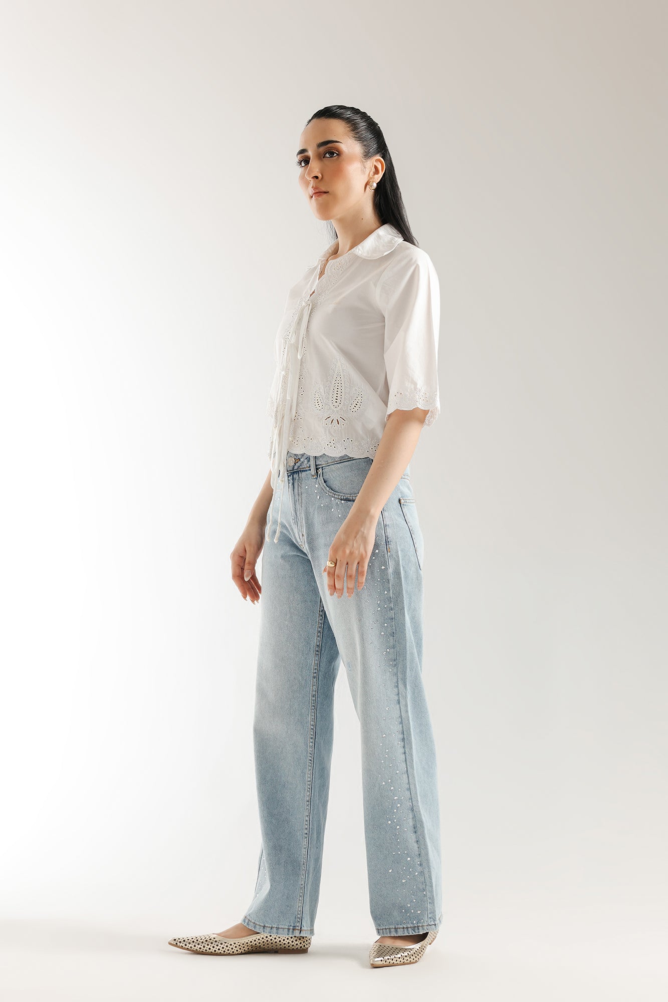 EMBROIDERED SHIRT (E0551/101/001)