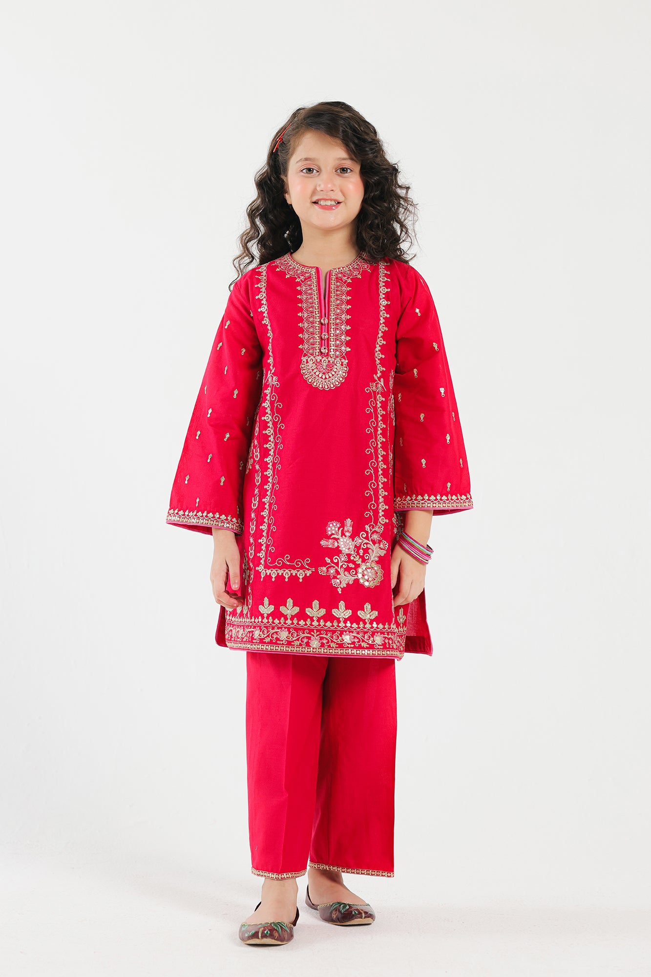 EMBROIDERED SUIT (E0568/404/419 E0568/304/419)