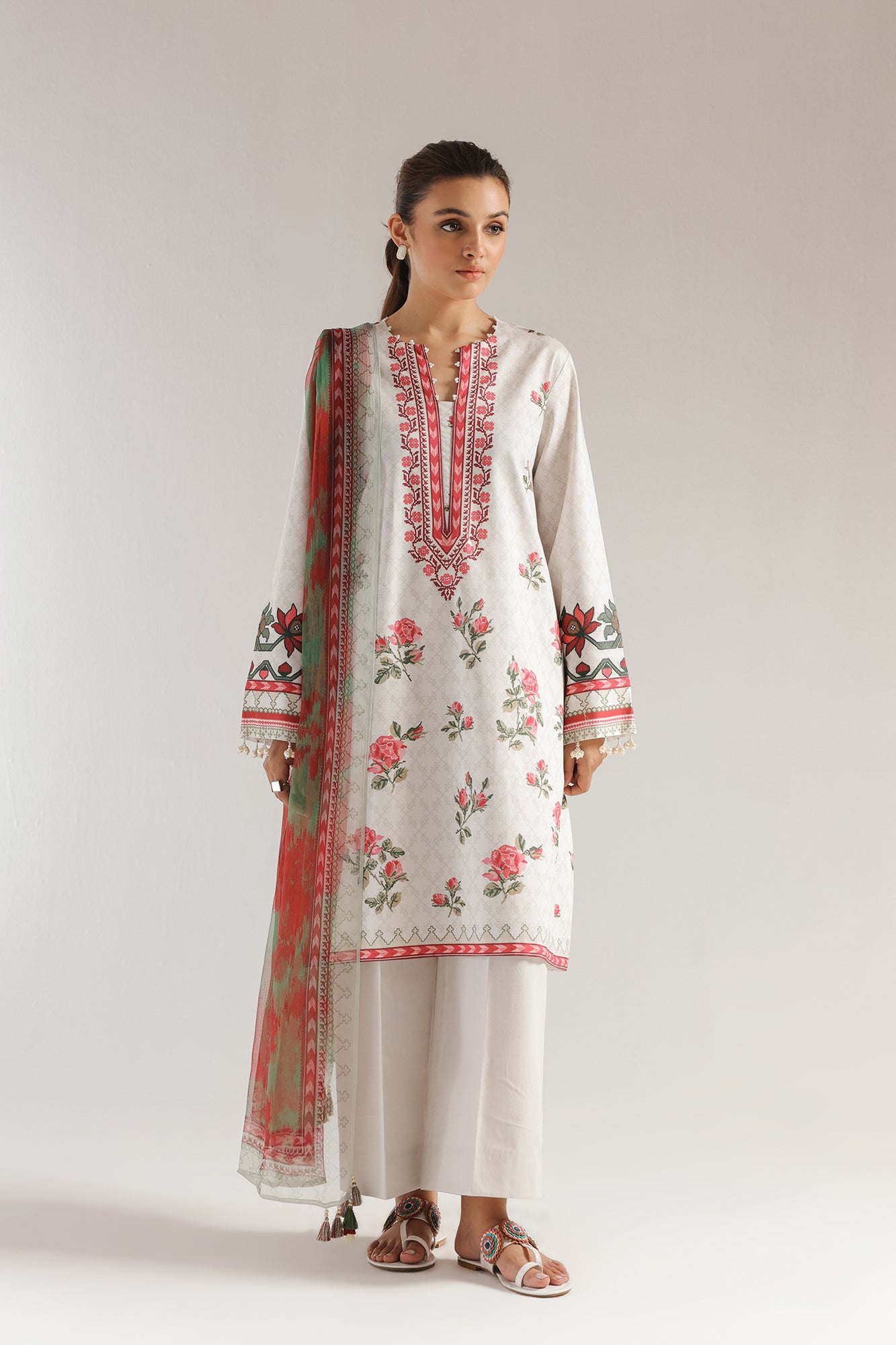 EMBROIDERED SUIT (E0577/203/003)