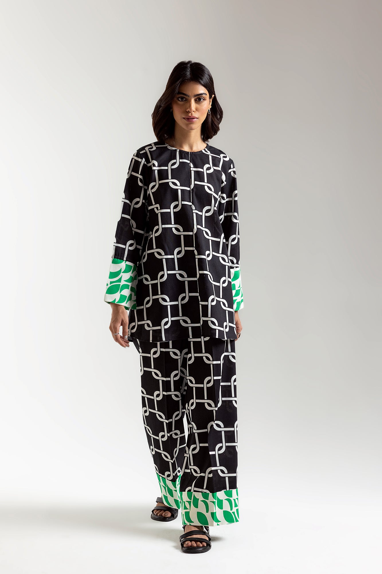 PRINTED SUIT (E0660/116/901)
