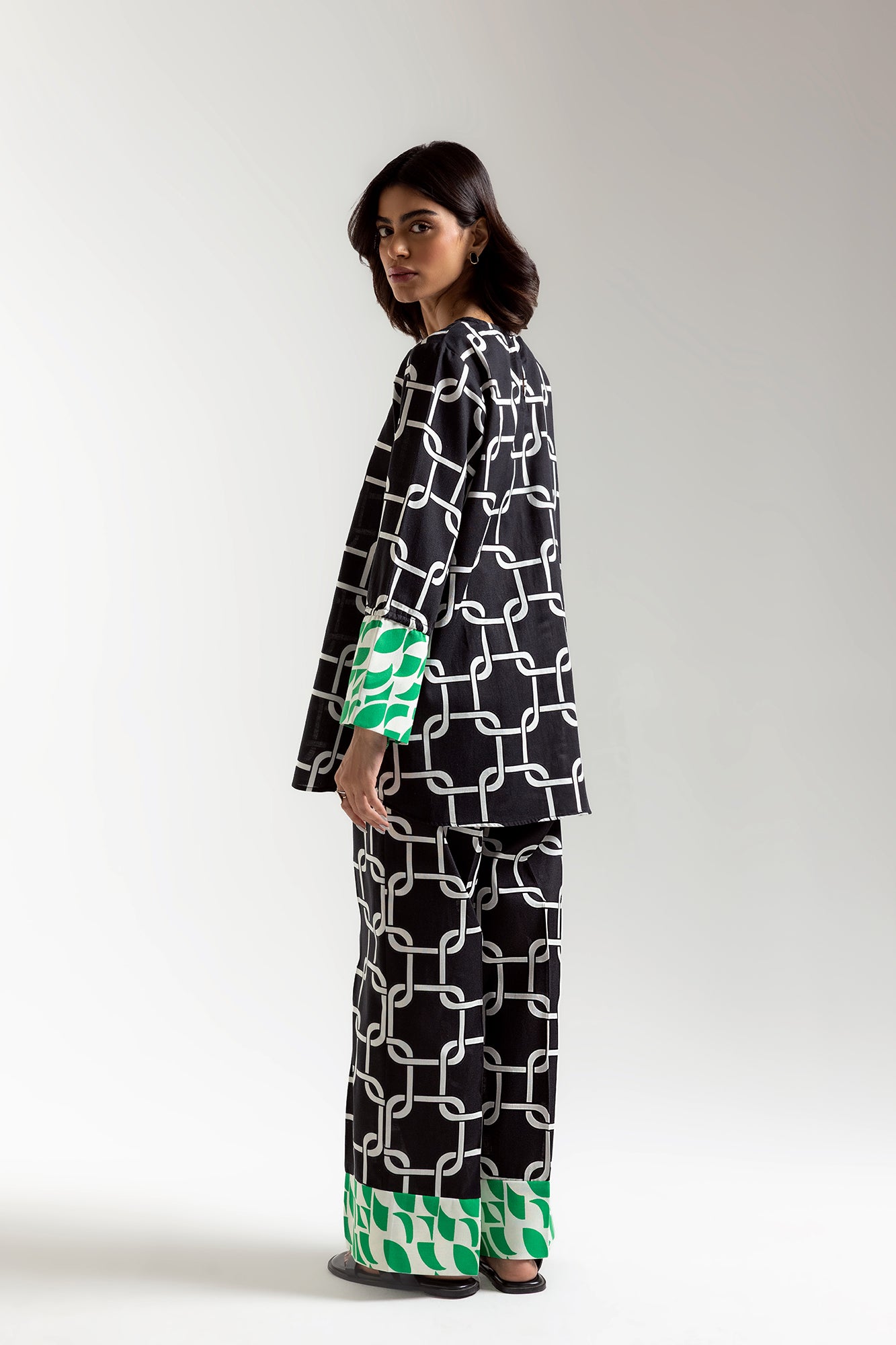 PRINTED SUIT (E0660/116/901)