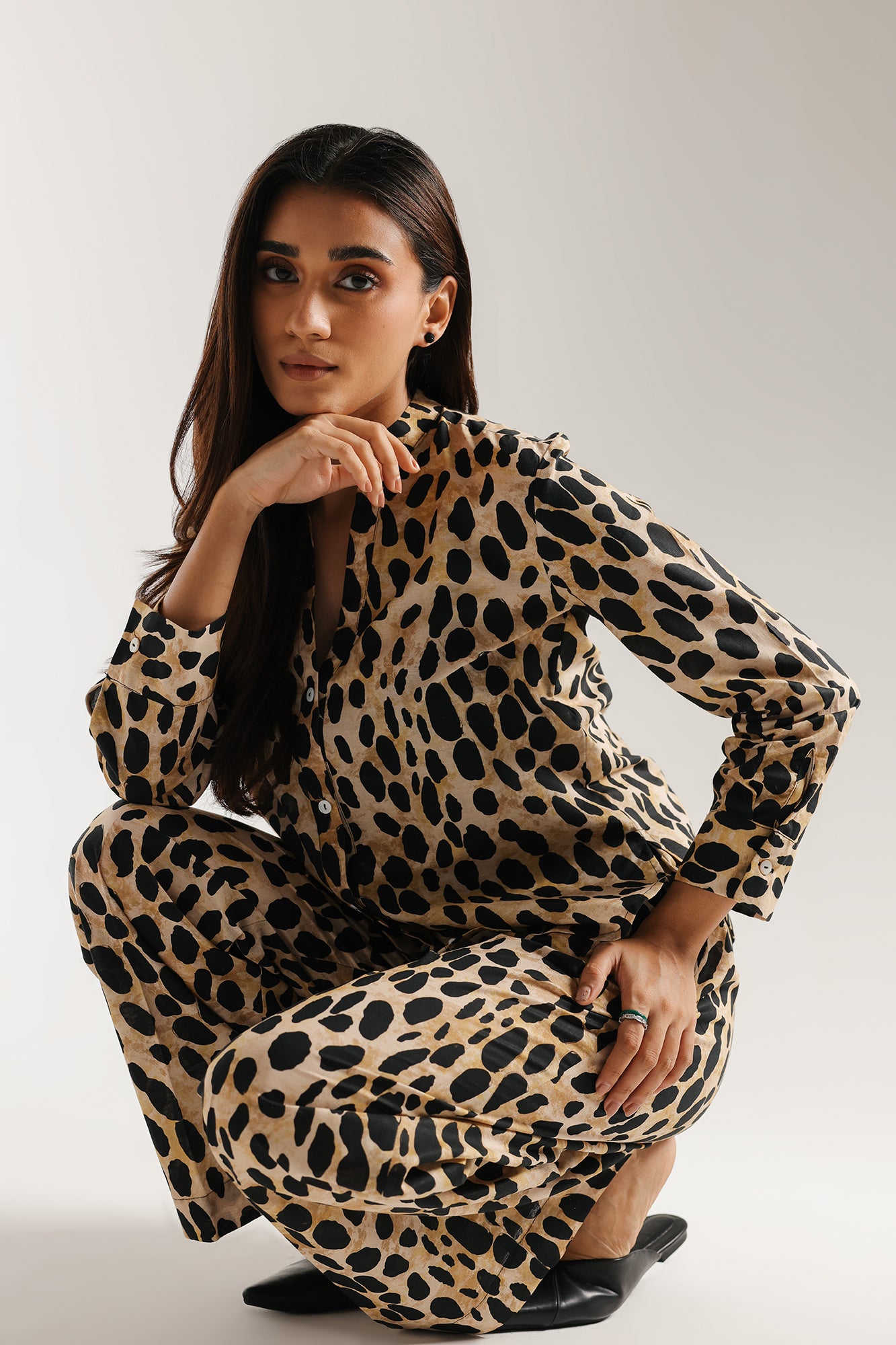 PRINTED SUIT (E0666/116/901)