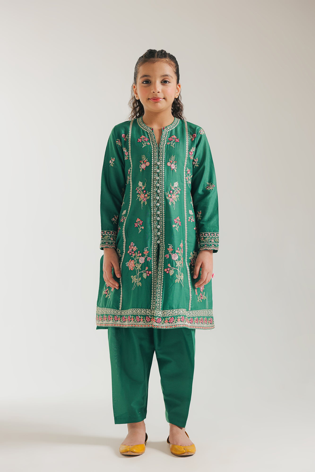 EMBROIDERED SUIT (E0678/404/705 E0678/304/705)