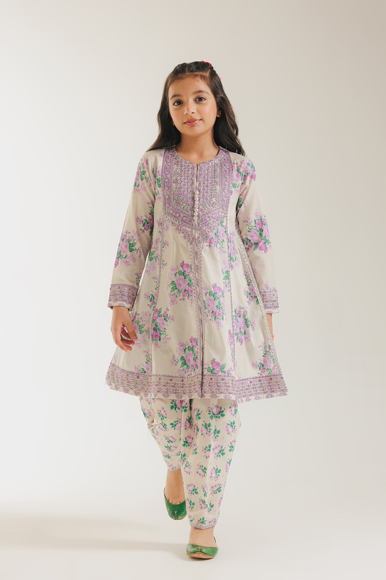 EMBROIDERED SUIT (E0683/404/002 E0683/304/002)