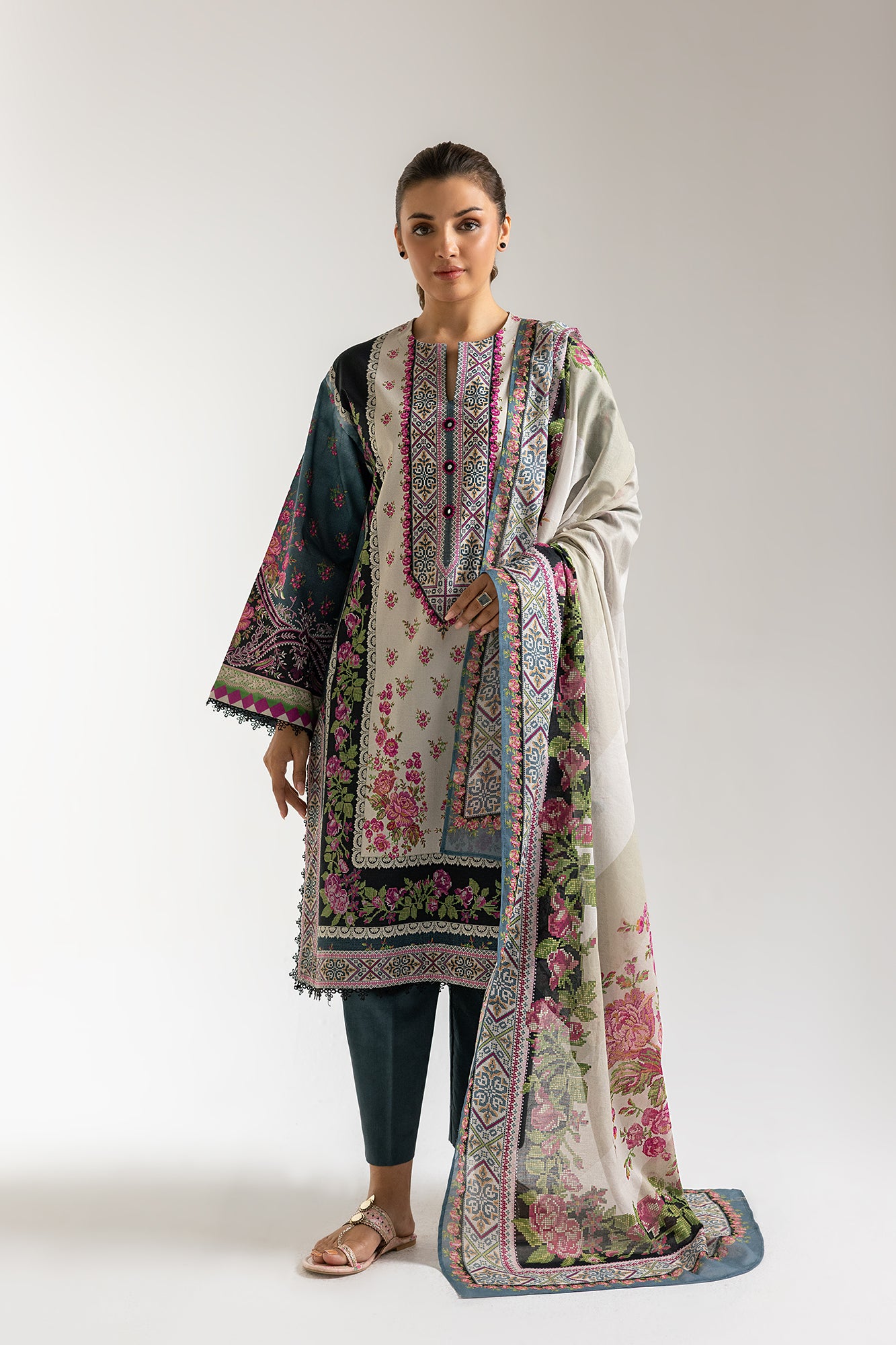 PRINTED SUIT (E0685/202/628)