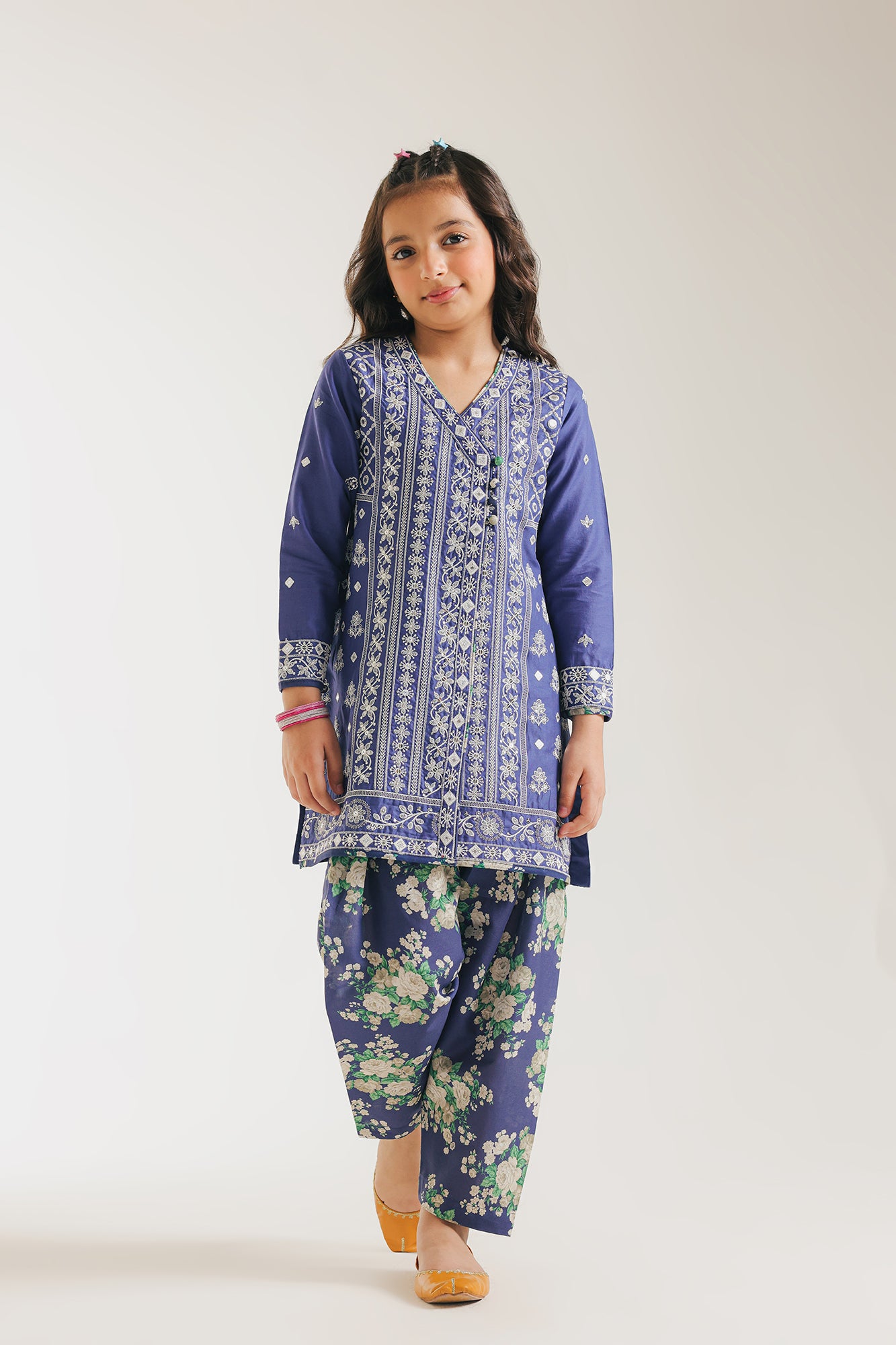 EMBROIDERED SUIT (E0707/404/622 E0707/304/622)