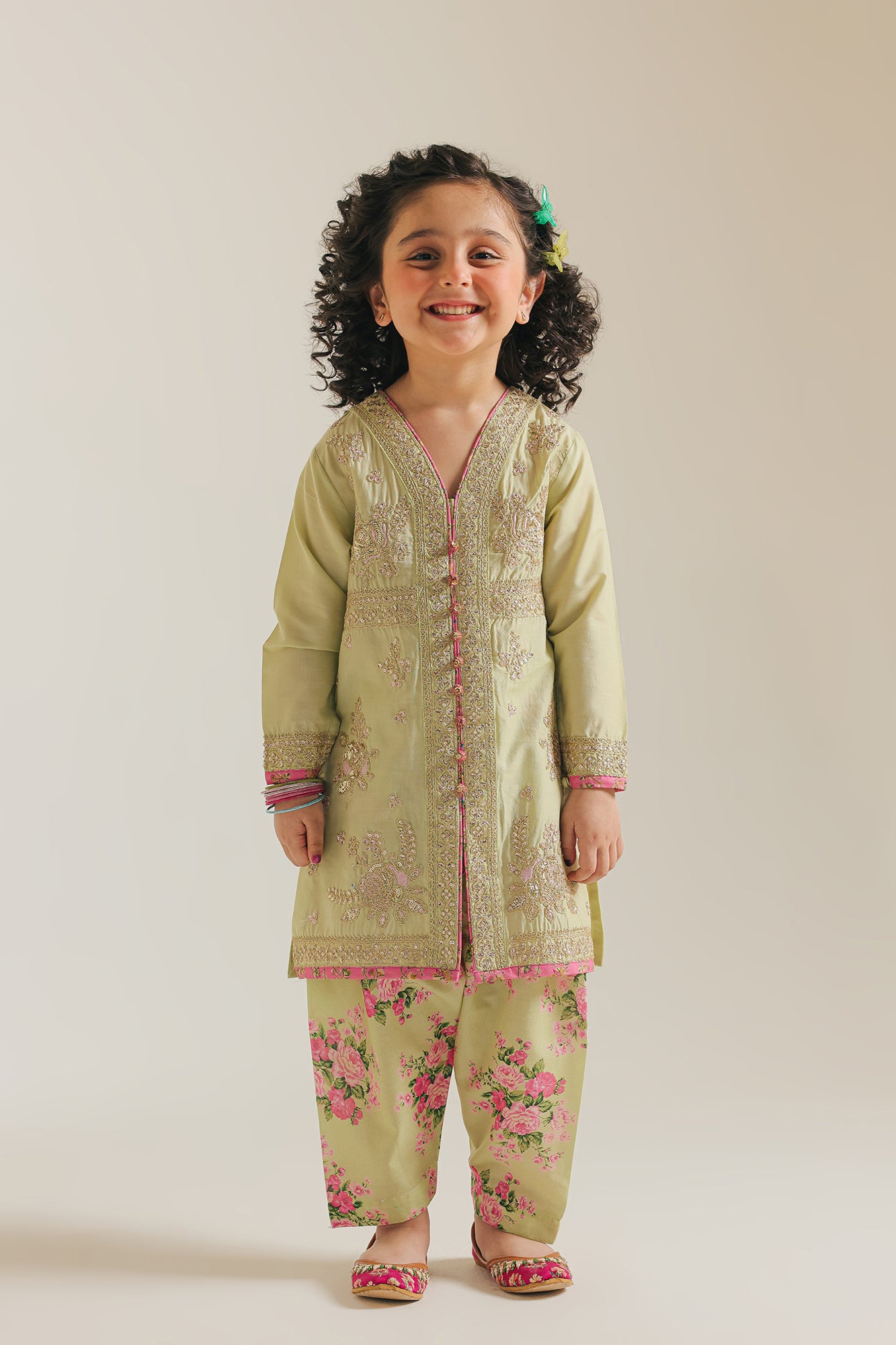 EMBROIDERED SUIT (E0715/404/130 E0715/304/130)