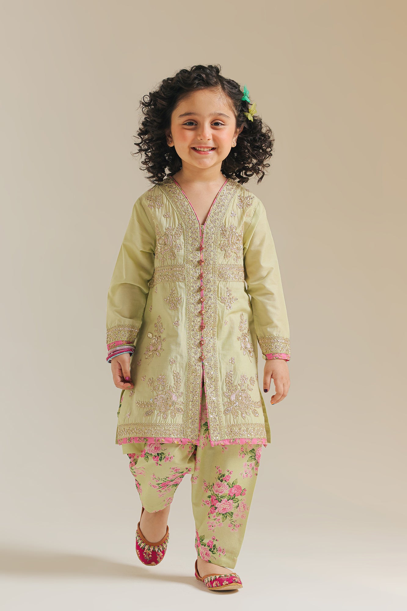 EMBROIDERED SUIT (E0715/404/130 E0715/304/130)