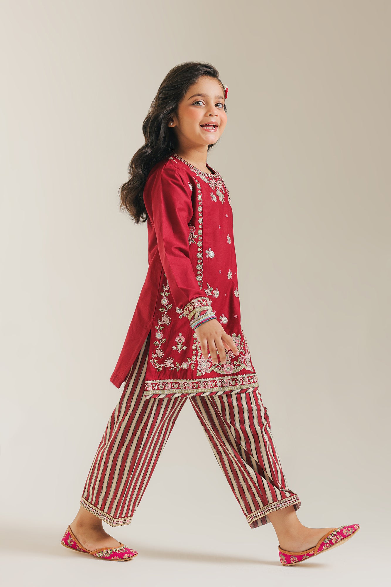EMBROIDERED SUIT (E0717/404/416 E0717/304/416)