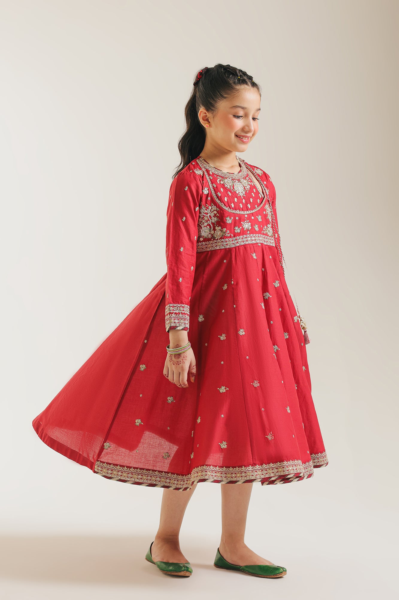 EMBROIDERED PISHWAS (E0723/404/415 E0723/304/415)