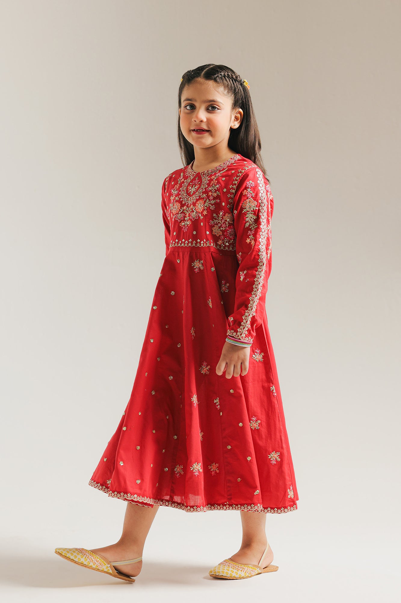 EMBROIDERED DRESS (E0734/404/304 E0734/304/304)