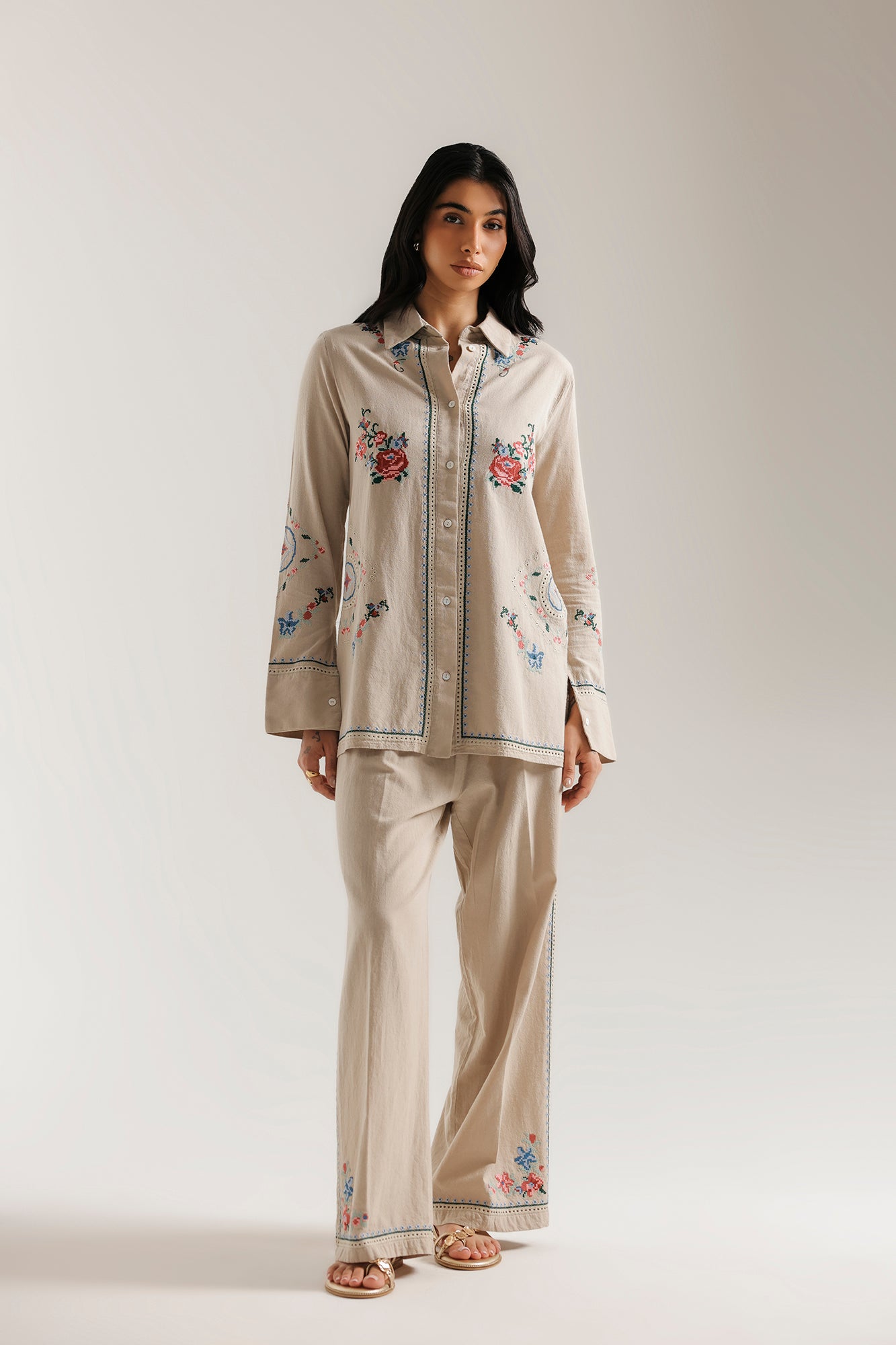 EMBROIDERED SUIT (E0761/106/006)