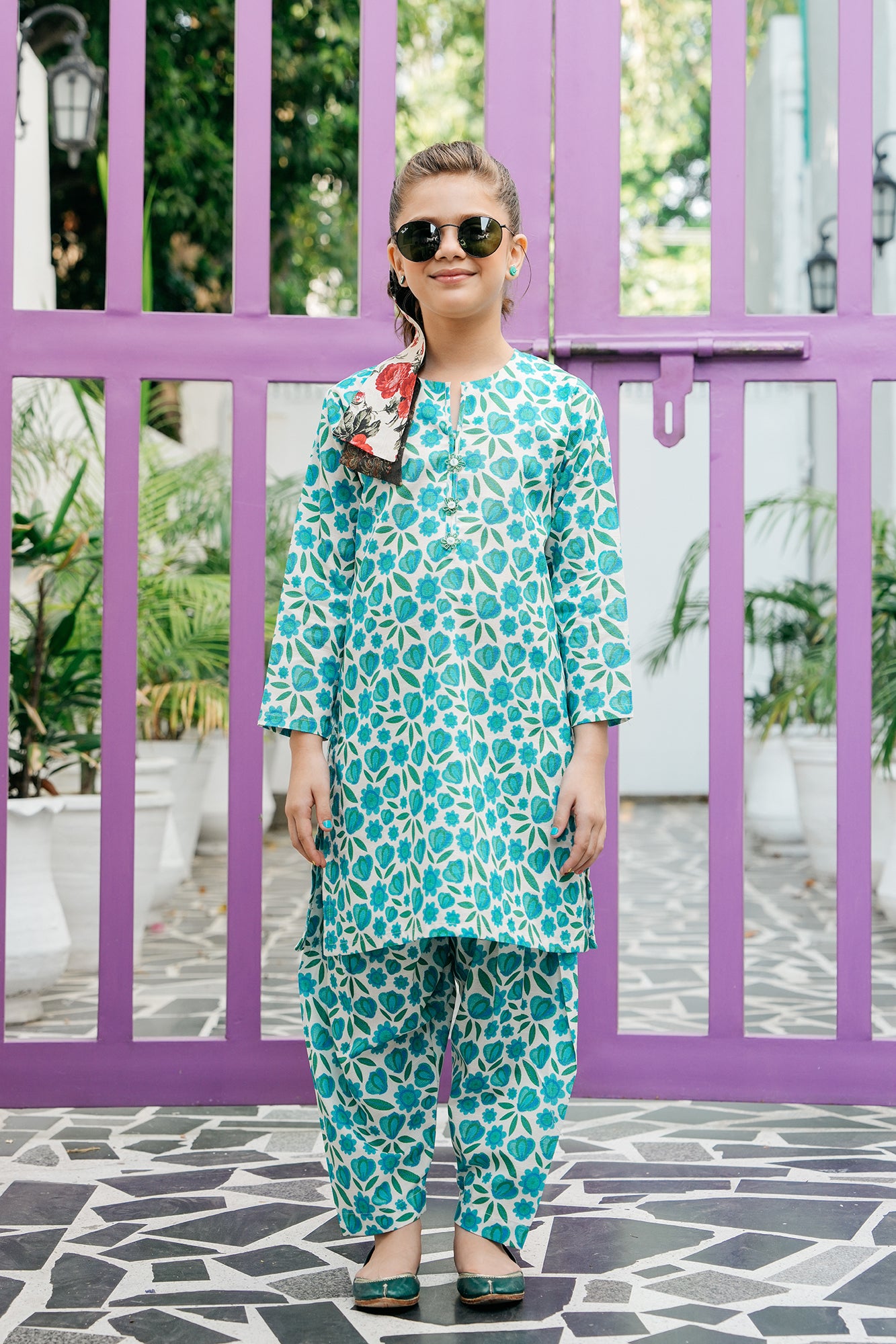 PRINTED SUIT (E0762/402/002)