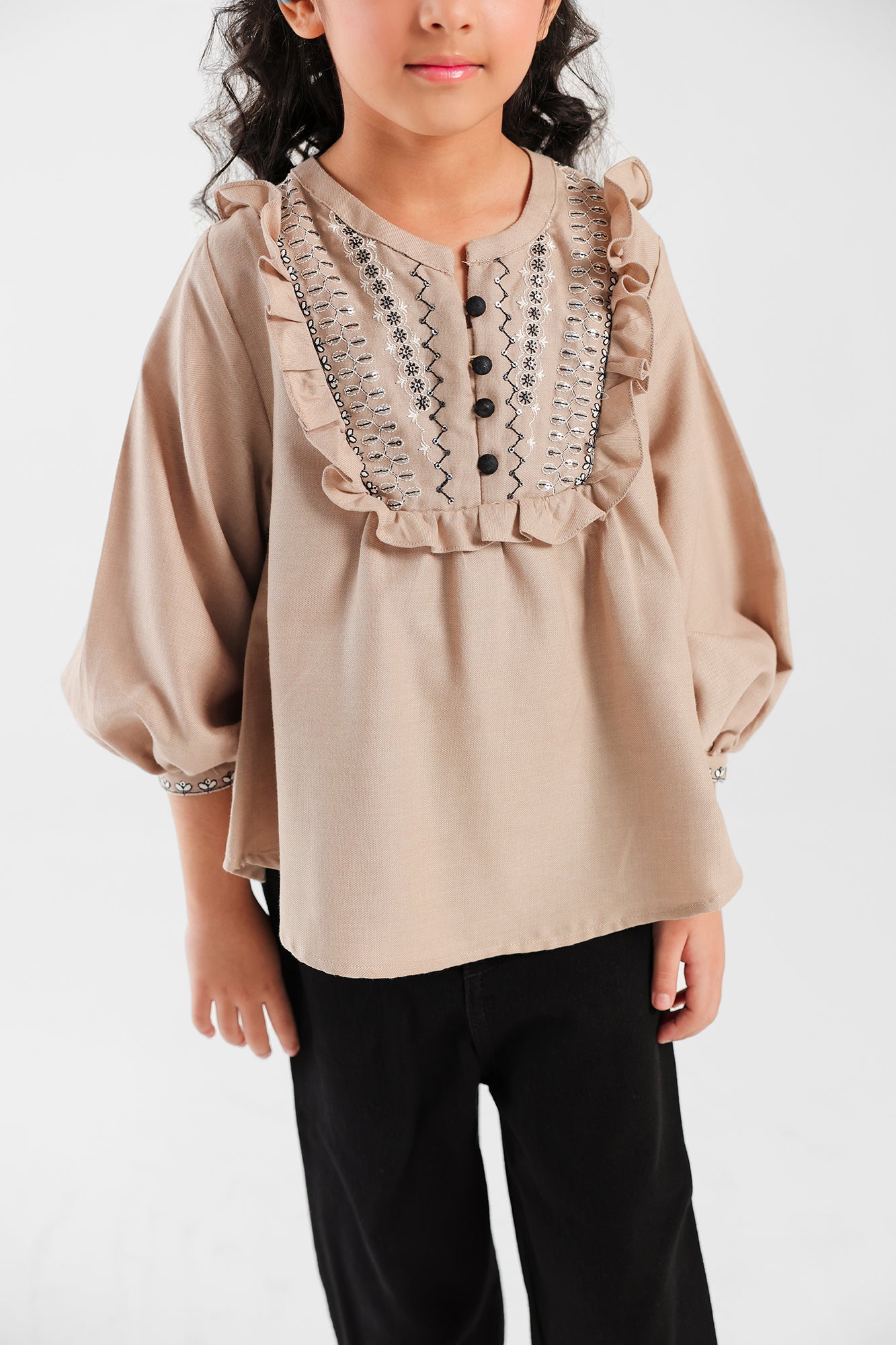 EMBROIDERED TOP (E0775/401/113)