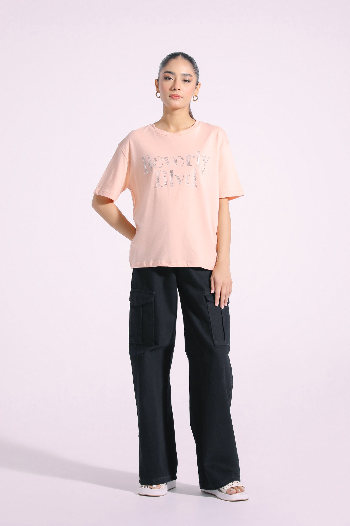 EMBELLISHED T-SHIRT (E0777/108/041)